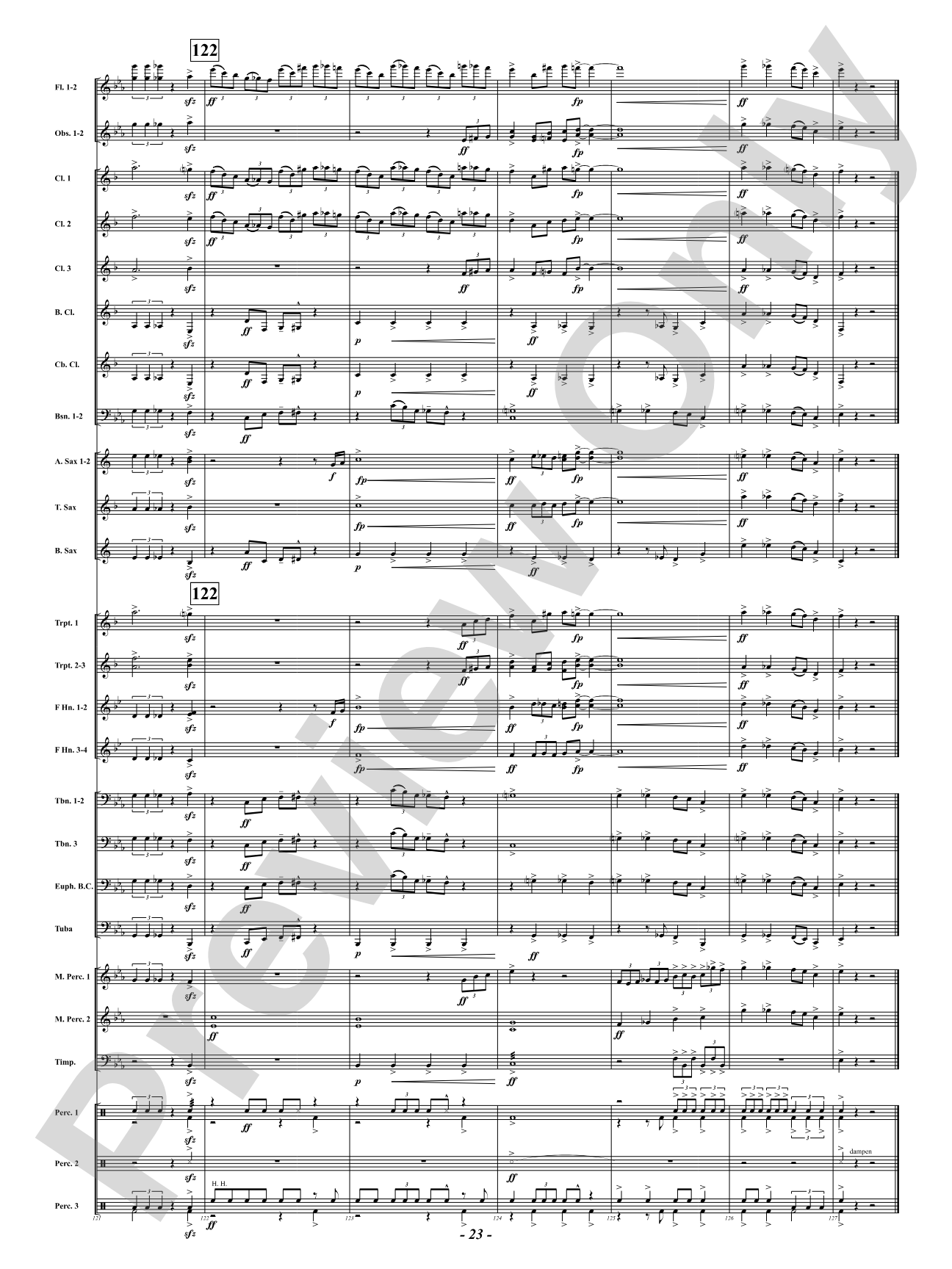 Mississippi Blue: Concert Band Conductor Score & Parts