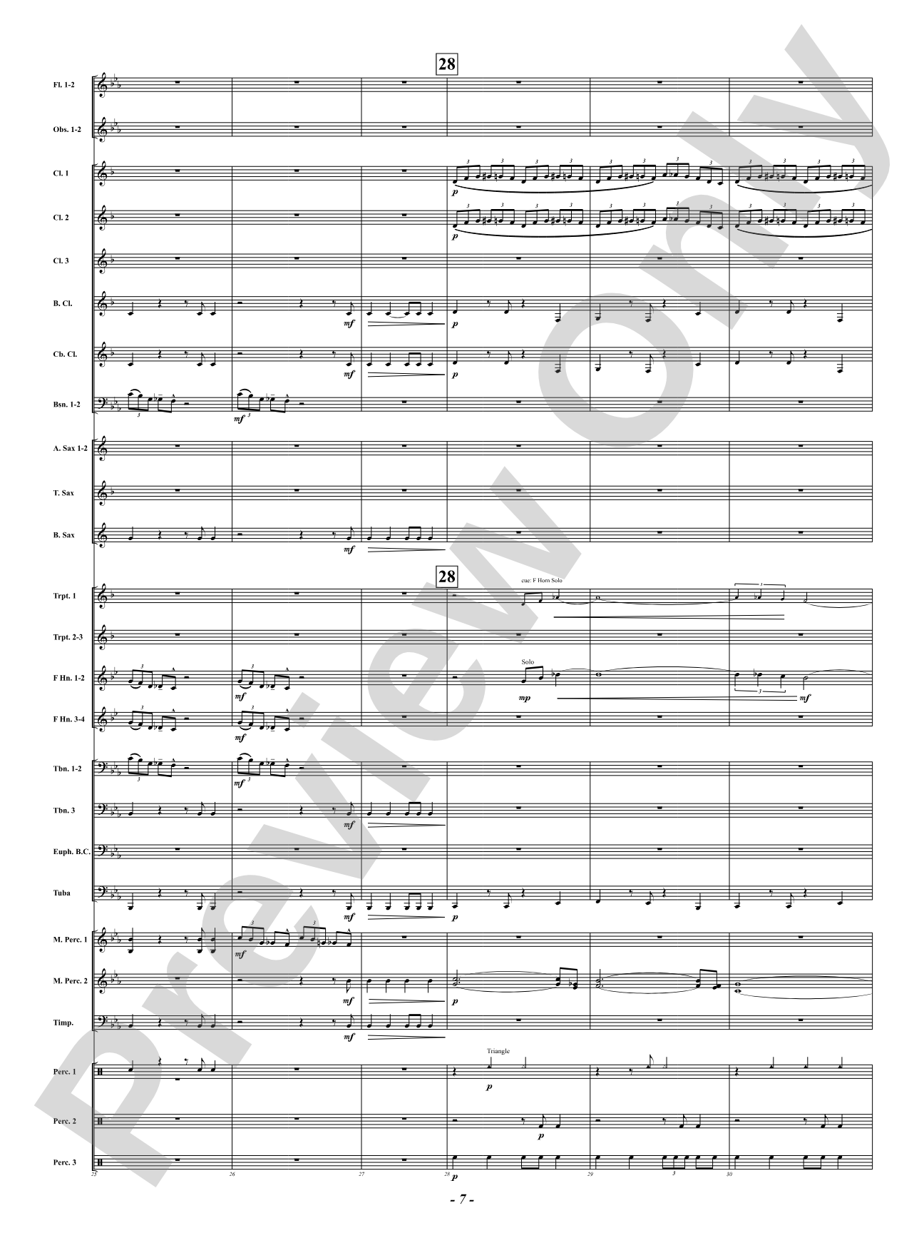 Mississippi Blue: Concert Band Conductor Score & Parts