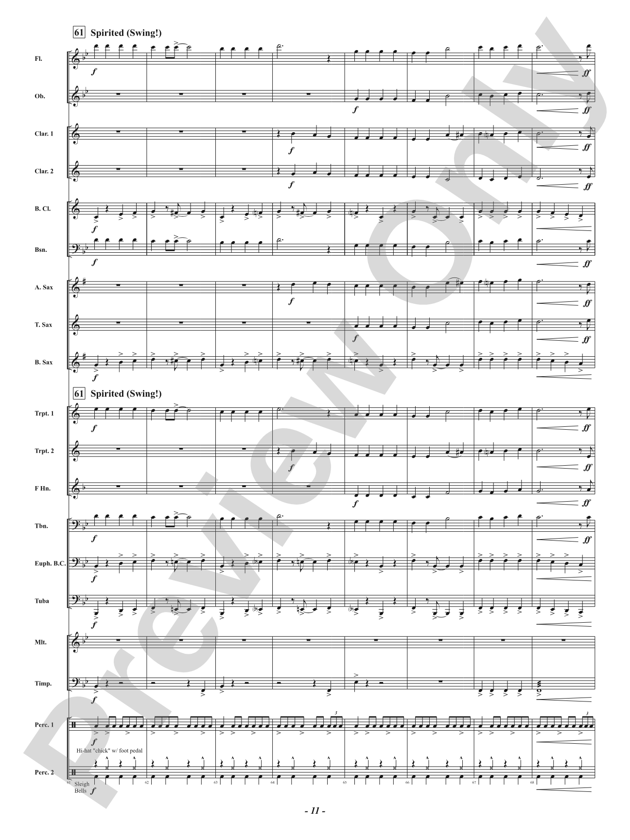 Jingle Jolly Jangle: Concert Band Conductor Score & Parts