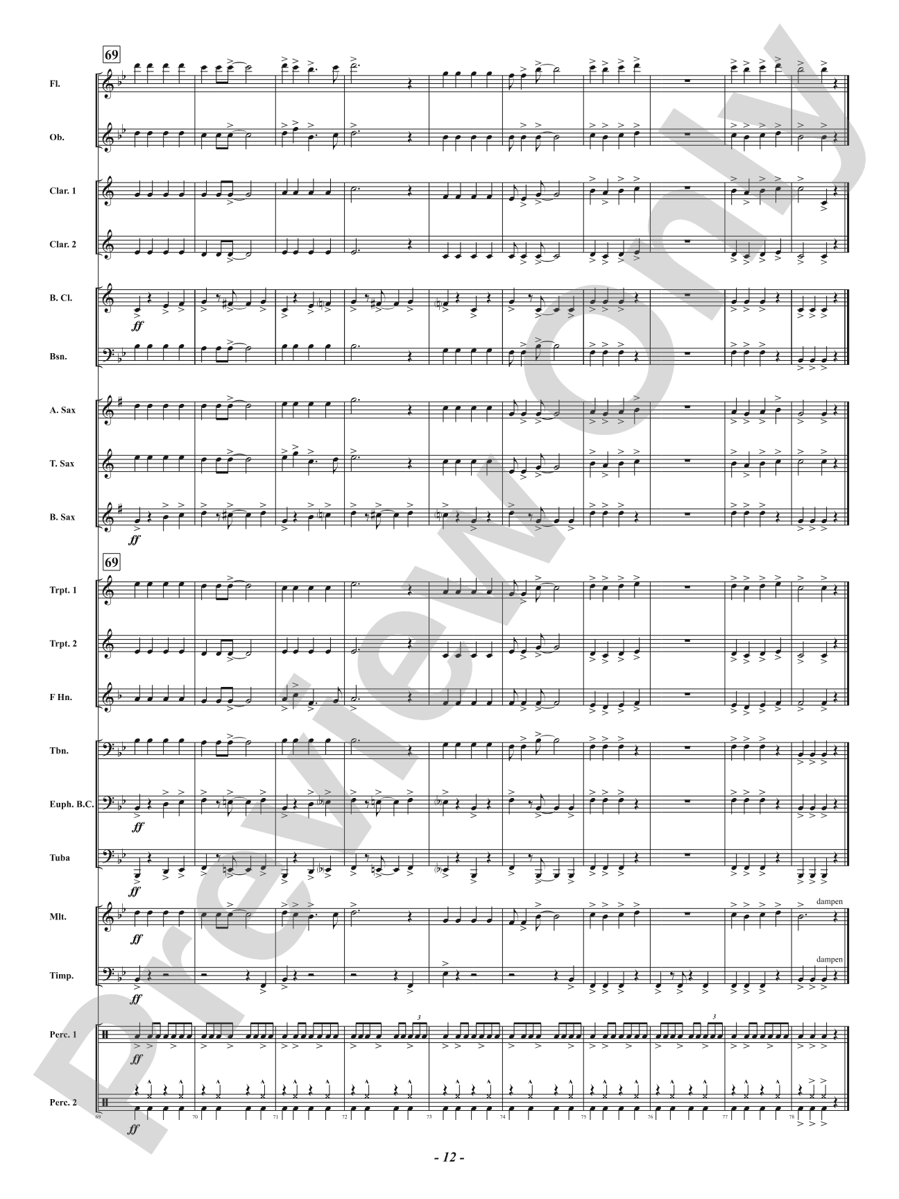 Jingle Jolly Jangle: Concert Band Conductor Score & Parts