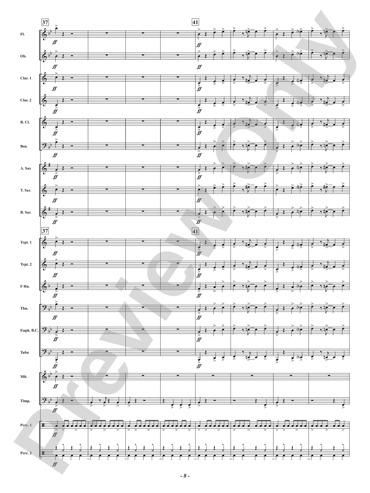 Jingle Jolly Jangle: Concert Band Conductor Score & Parts
