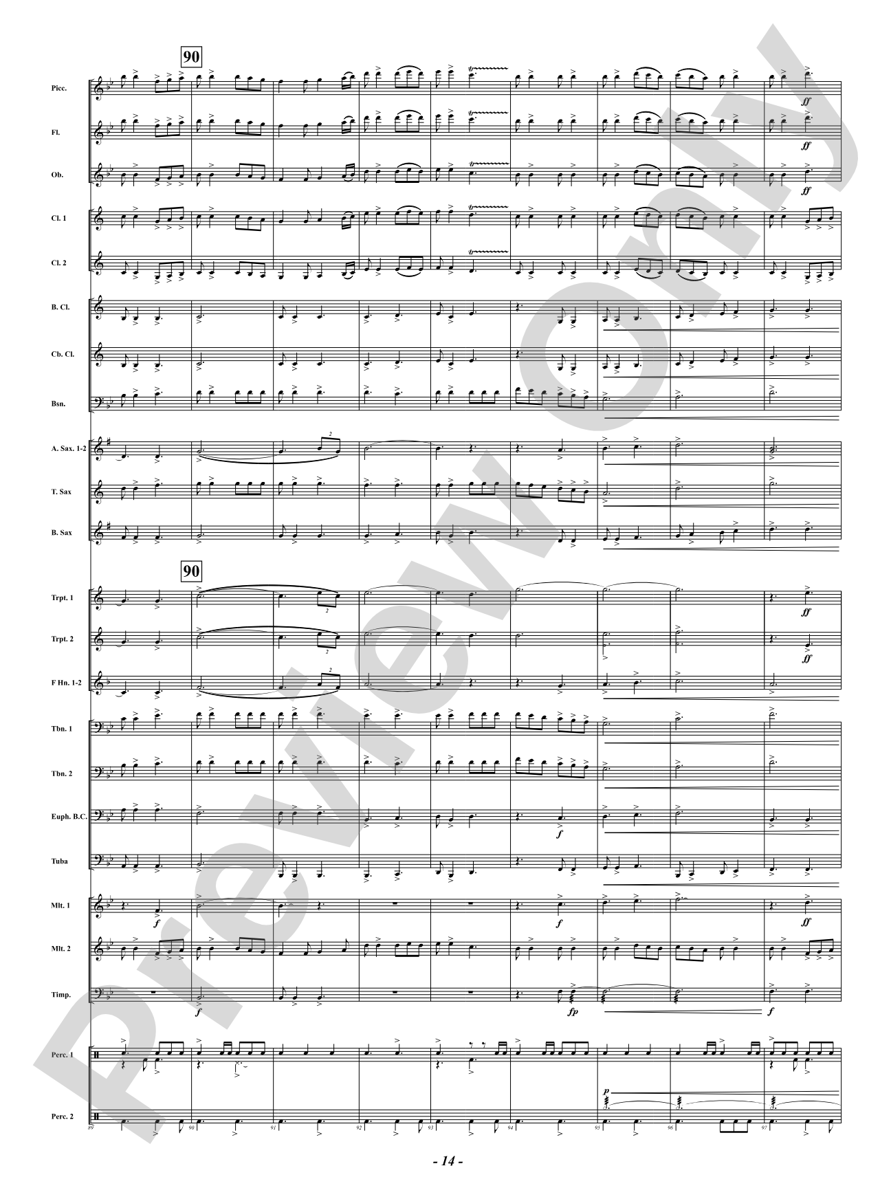 When Grace Shines Brightly - ("Amazing Grace"): Concert Band Conductor Score & Parts