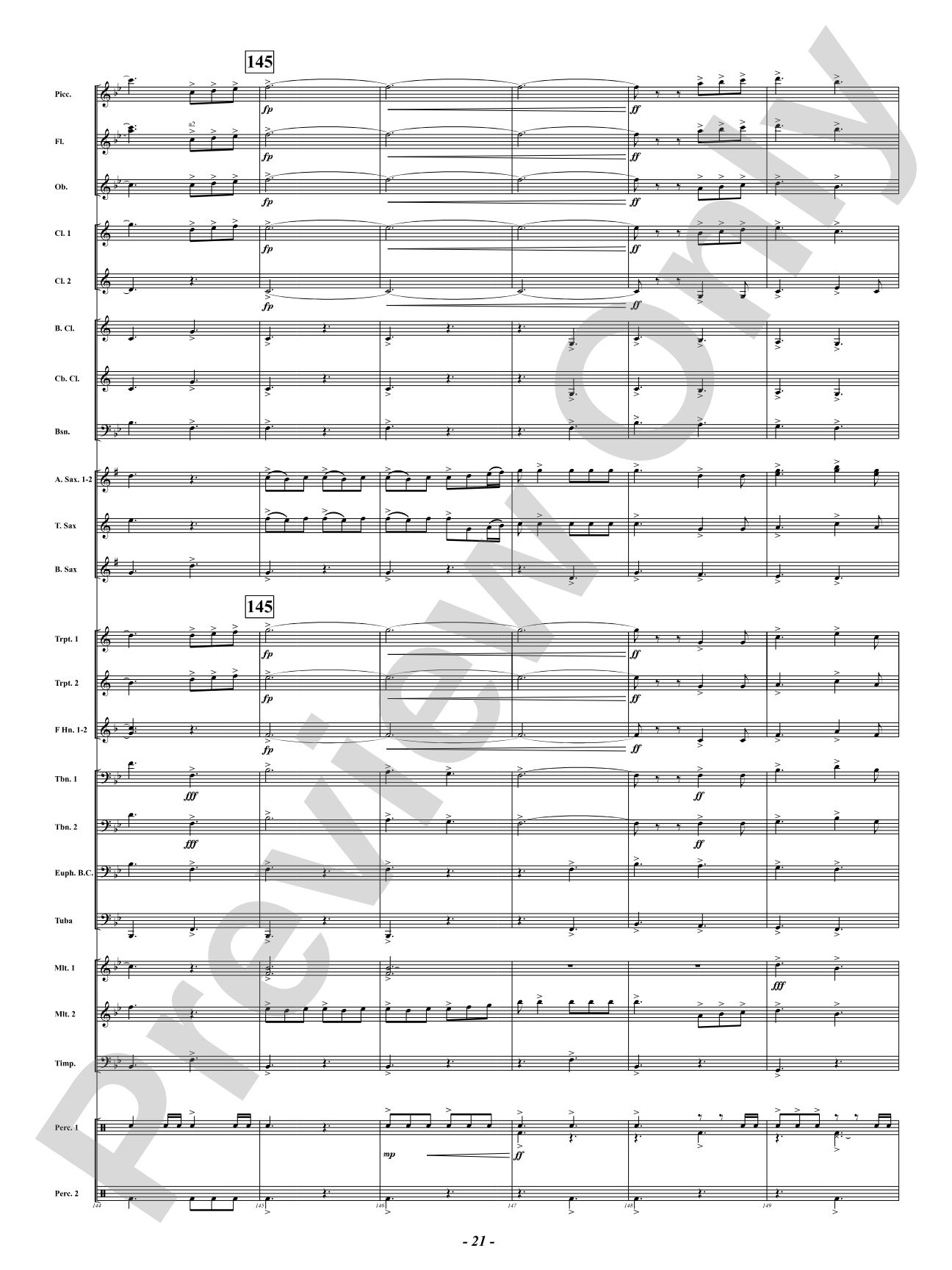 When Grace Shines Brightly - ("Amazing Grace"): Concert Band Conductor Score & Parts