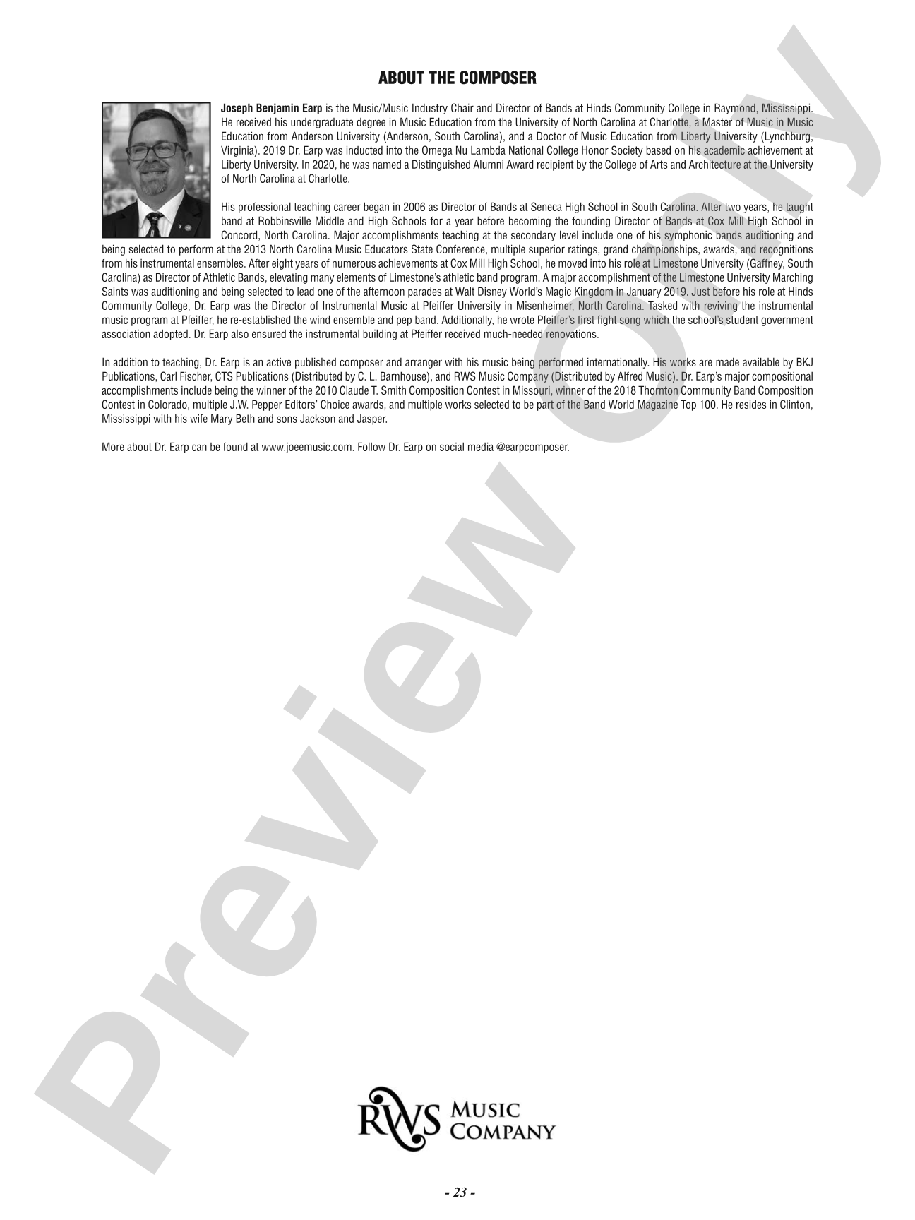 When Grace Shines Brightly - ("Amazing Grace"): Concert Band Conductor Score & Parts