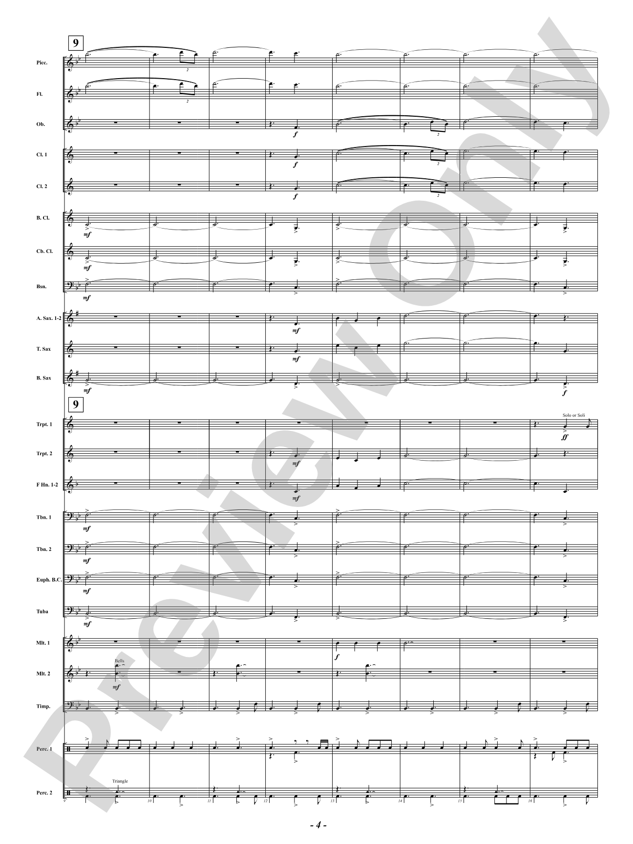 When Grace Shines Brightly - ("Amazing Grace"): Concert Band Conductor Score & Parts