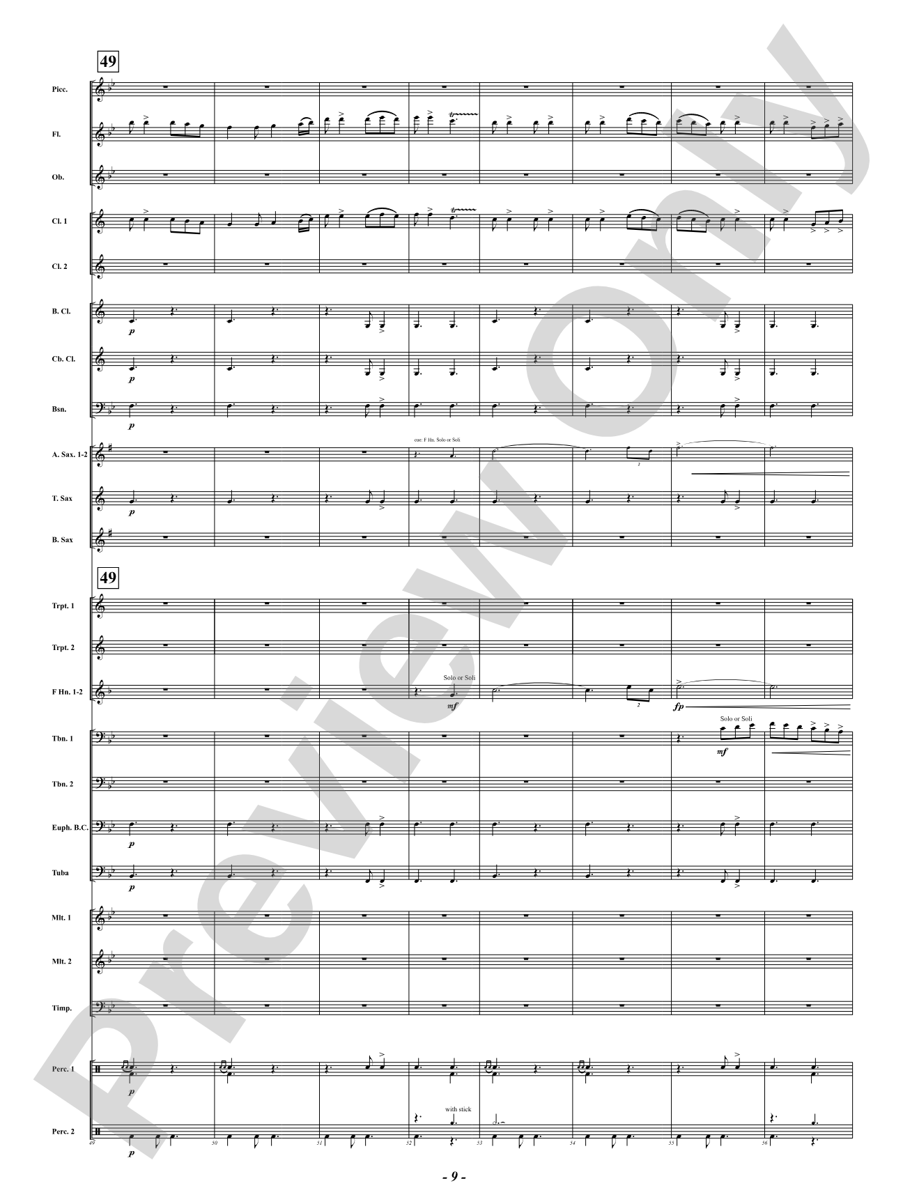 When Grace Shines Brightly - ("Amazing Grace"): Concert Band Conductor Score & Parts