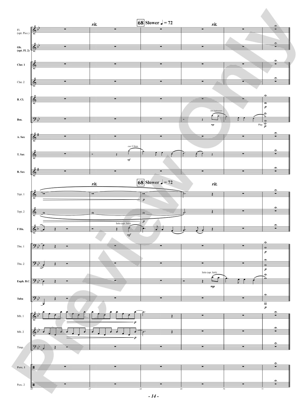 For the Sake of Old Times ("Auld Lang Syne"): Score