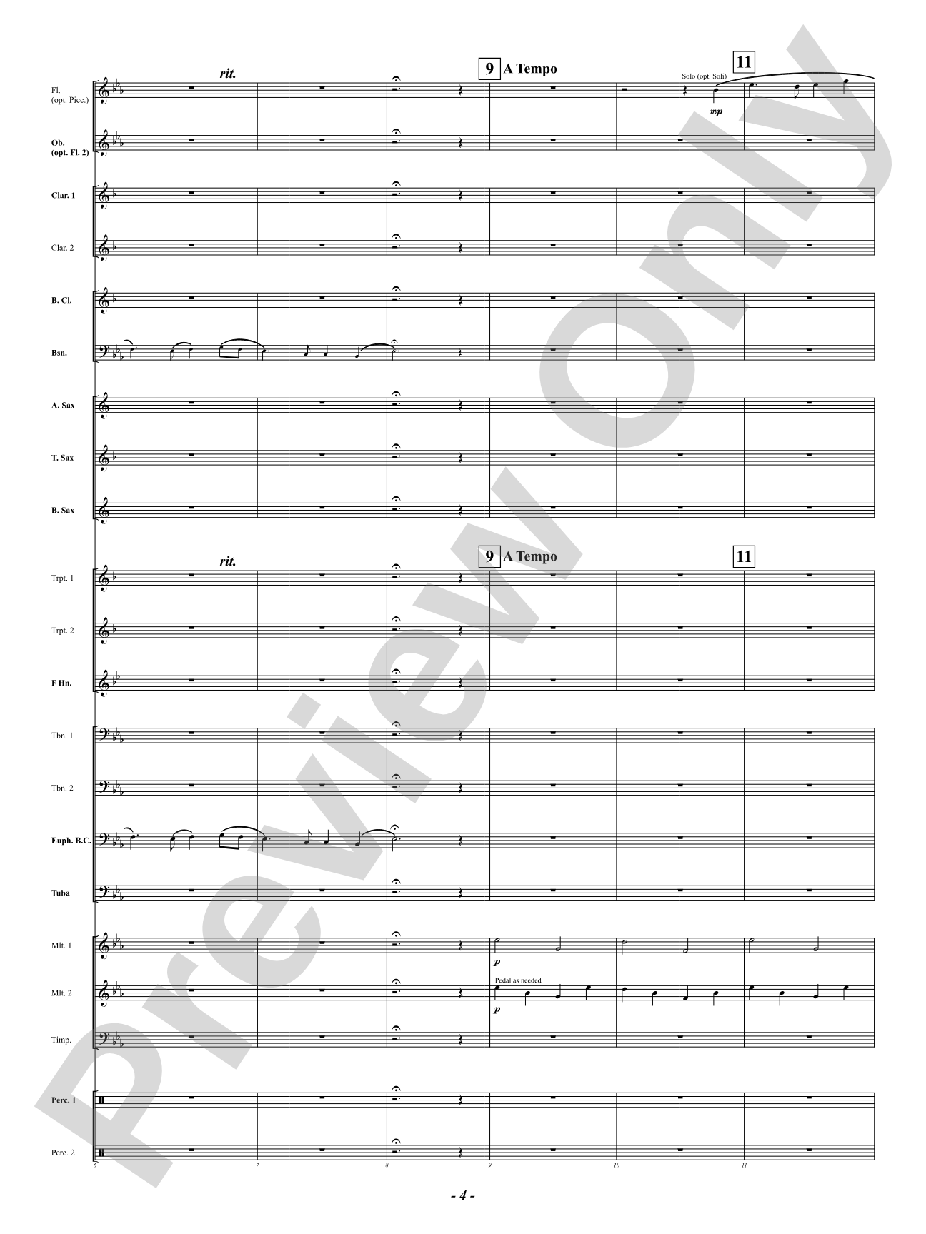 For the Sake of Old Times ("Auld Lang Syne"): Score