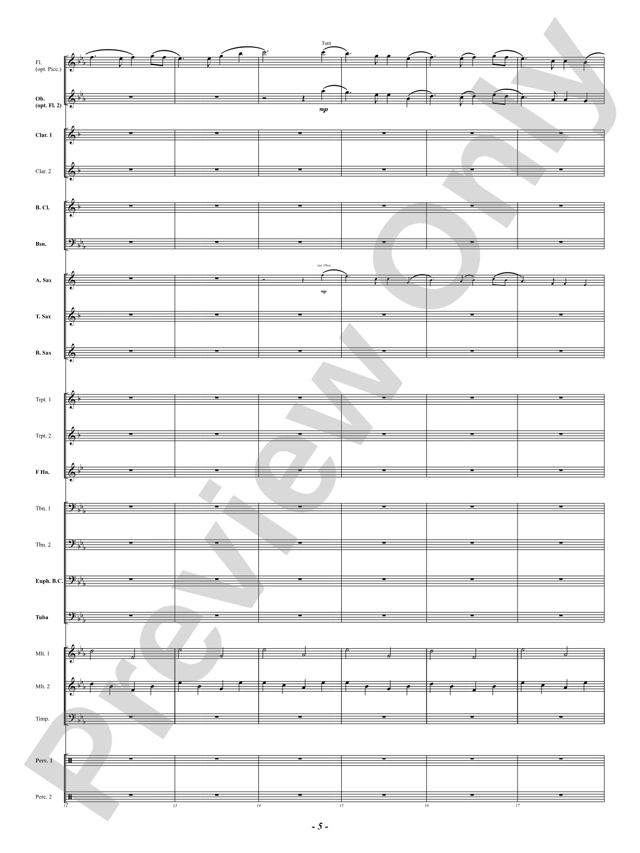 For the Sake of Old Times ("Auld Lang Syne"): Score