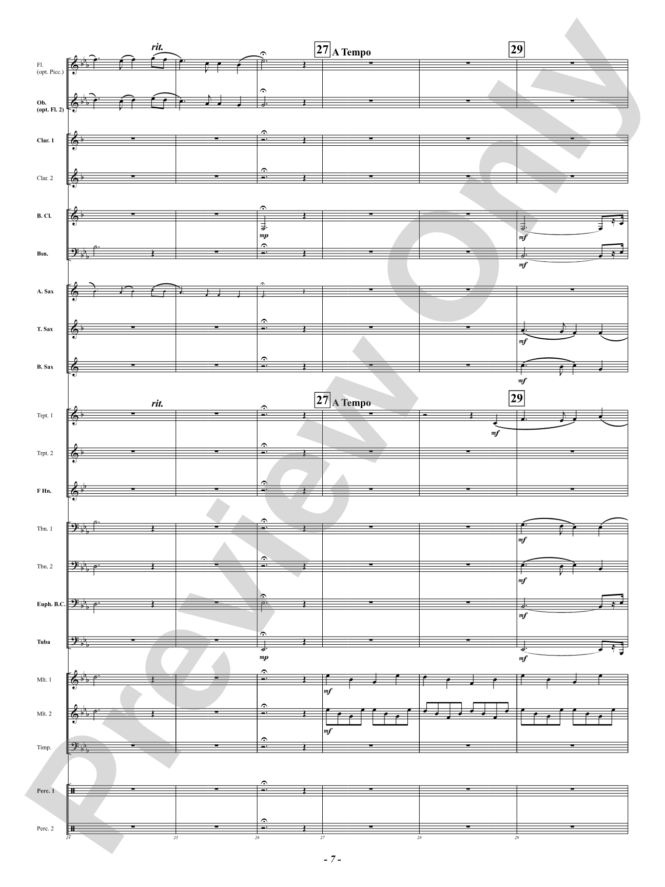 For the Sake of Old Times ("Auld Lang Syne"): Score