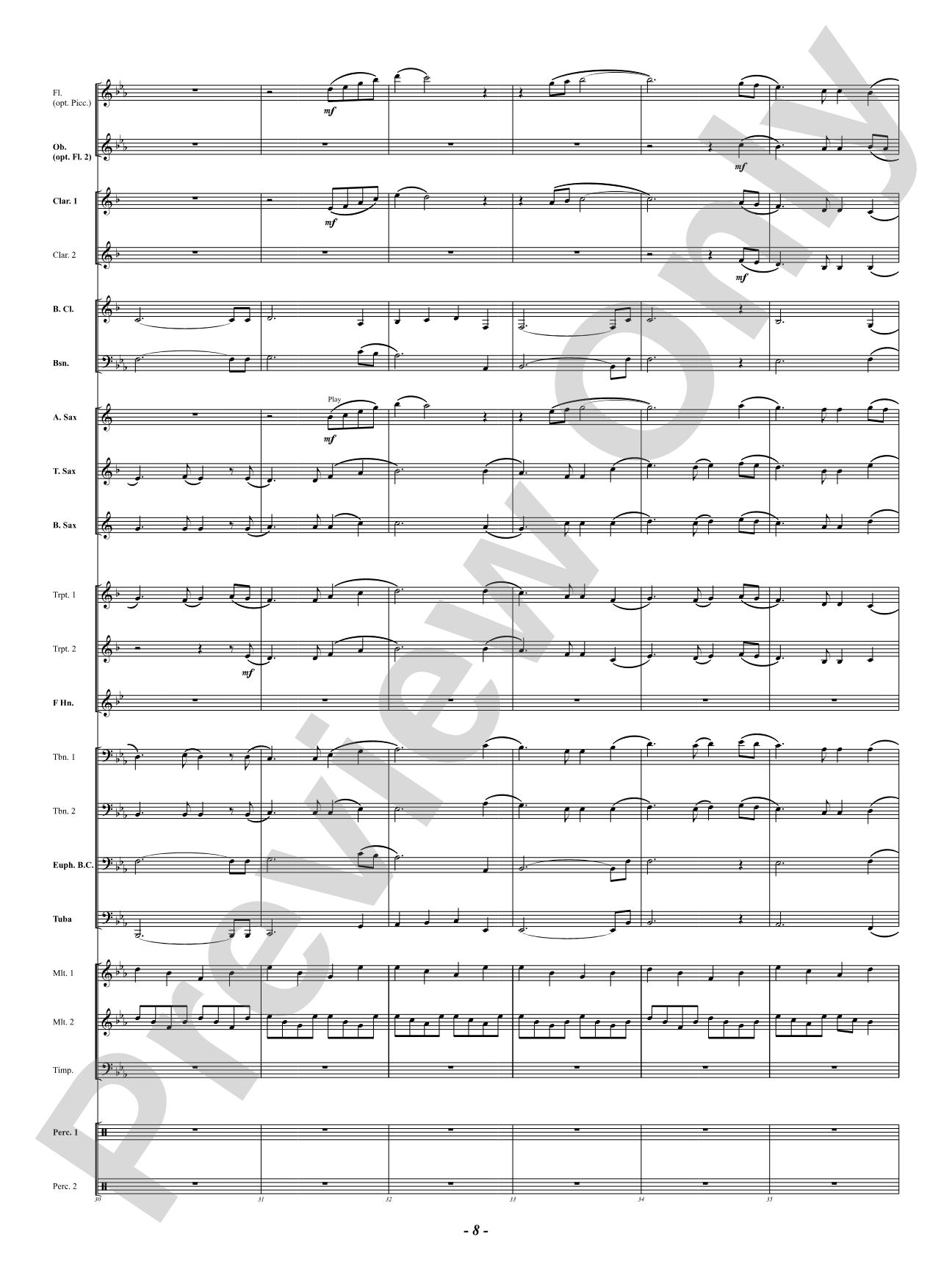 For the Sake of Old Times ("Auld Lang Syne"): Score
