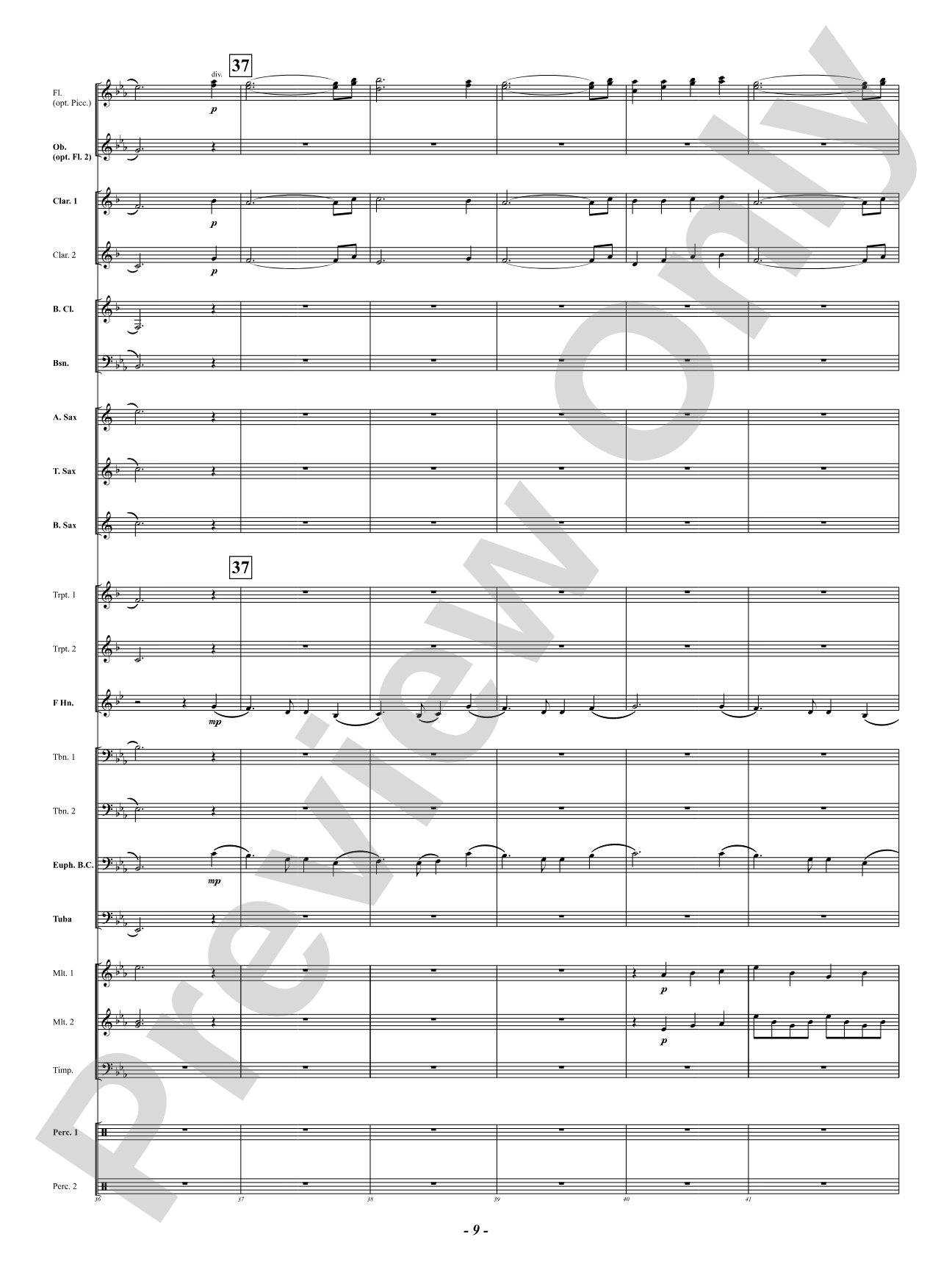 For the Sake of Old Times ("Auld Lang Syne"): Score