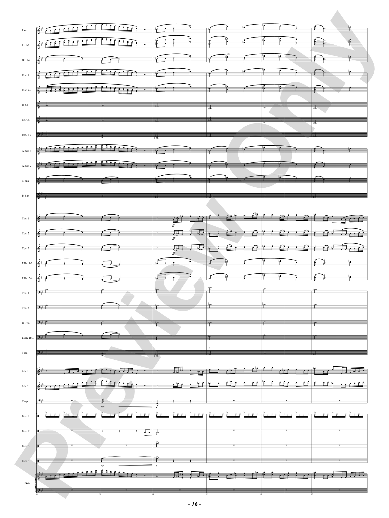 Luminosities: Concert Band Conductor Score & Parts