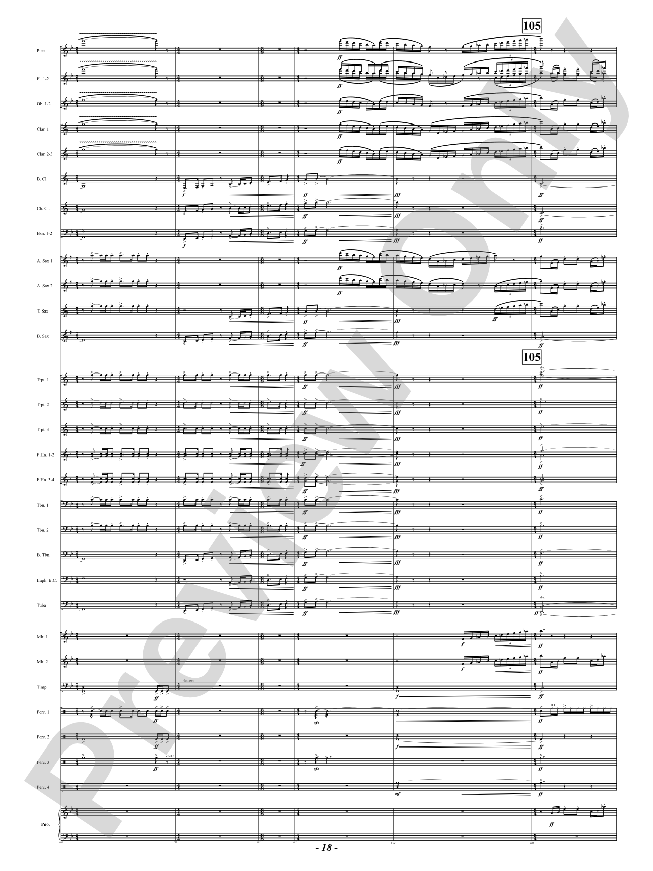 Luminosities: Concert Band Conductor Score & Parts