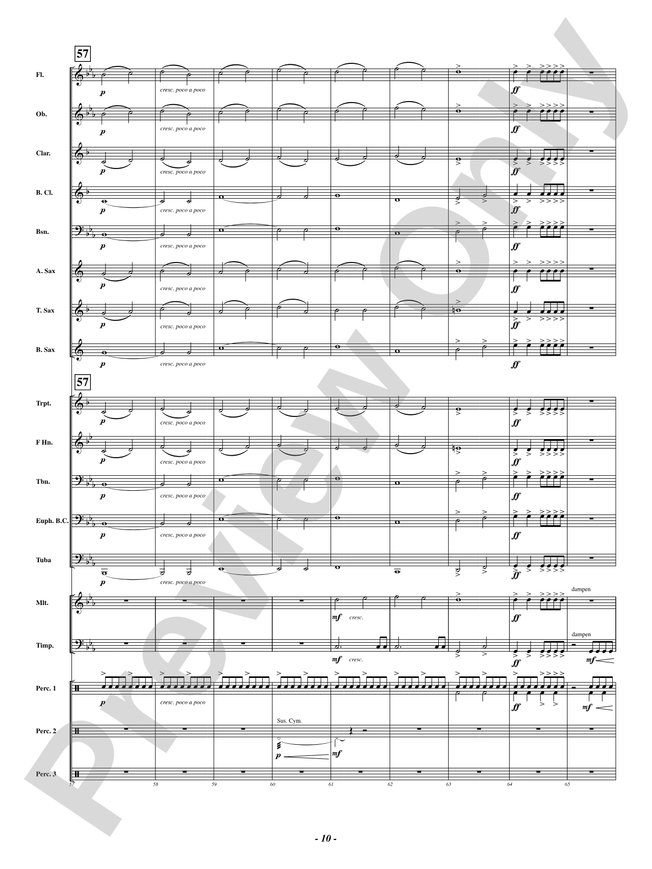 What Lurks in the Shadows: Concert Band Conductor Score & Parts
