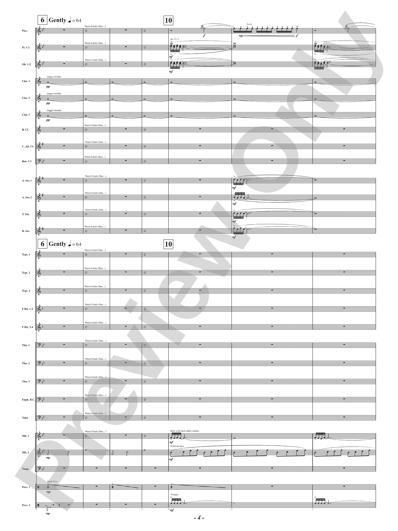 A Legacy of Hope: Score