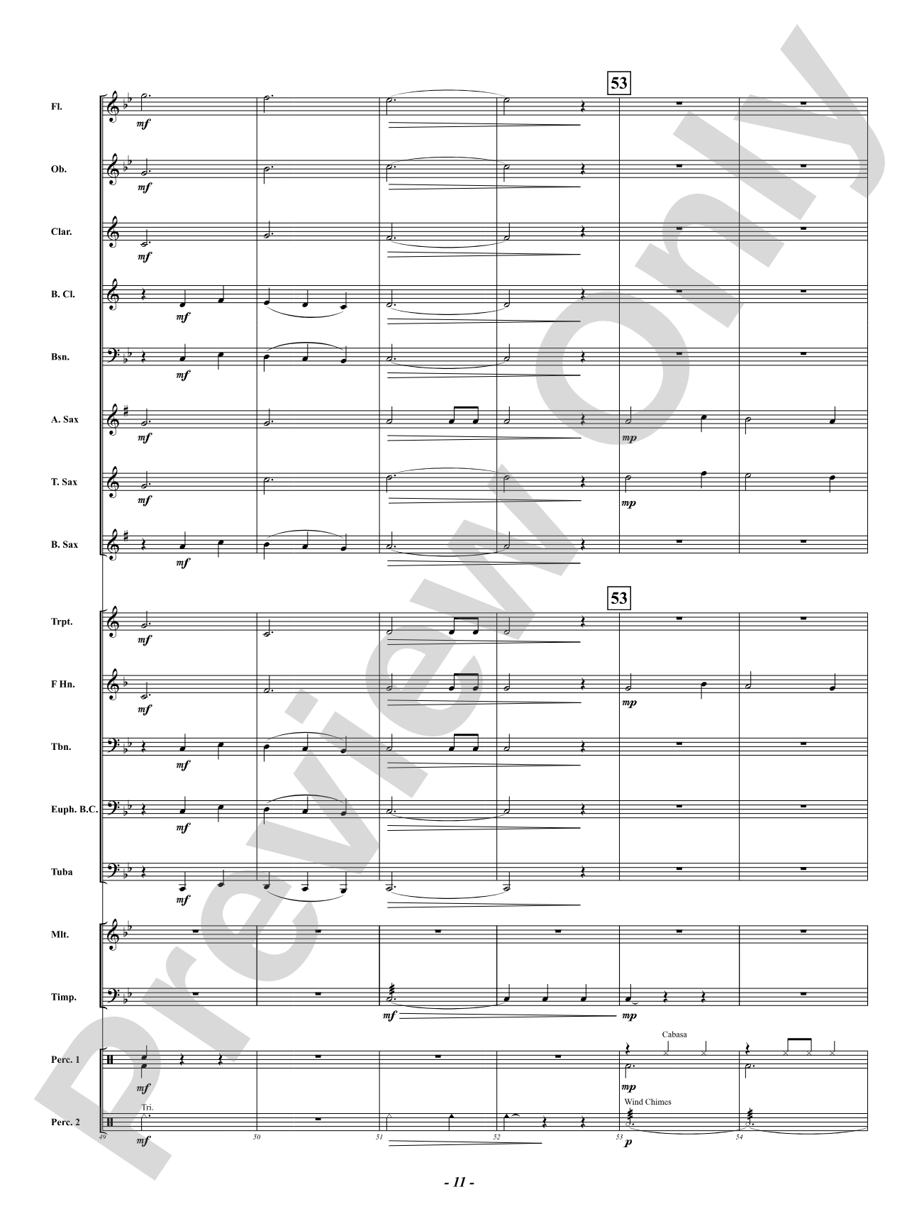 Treasure Map: Concert Band Conductor Score & Parts