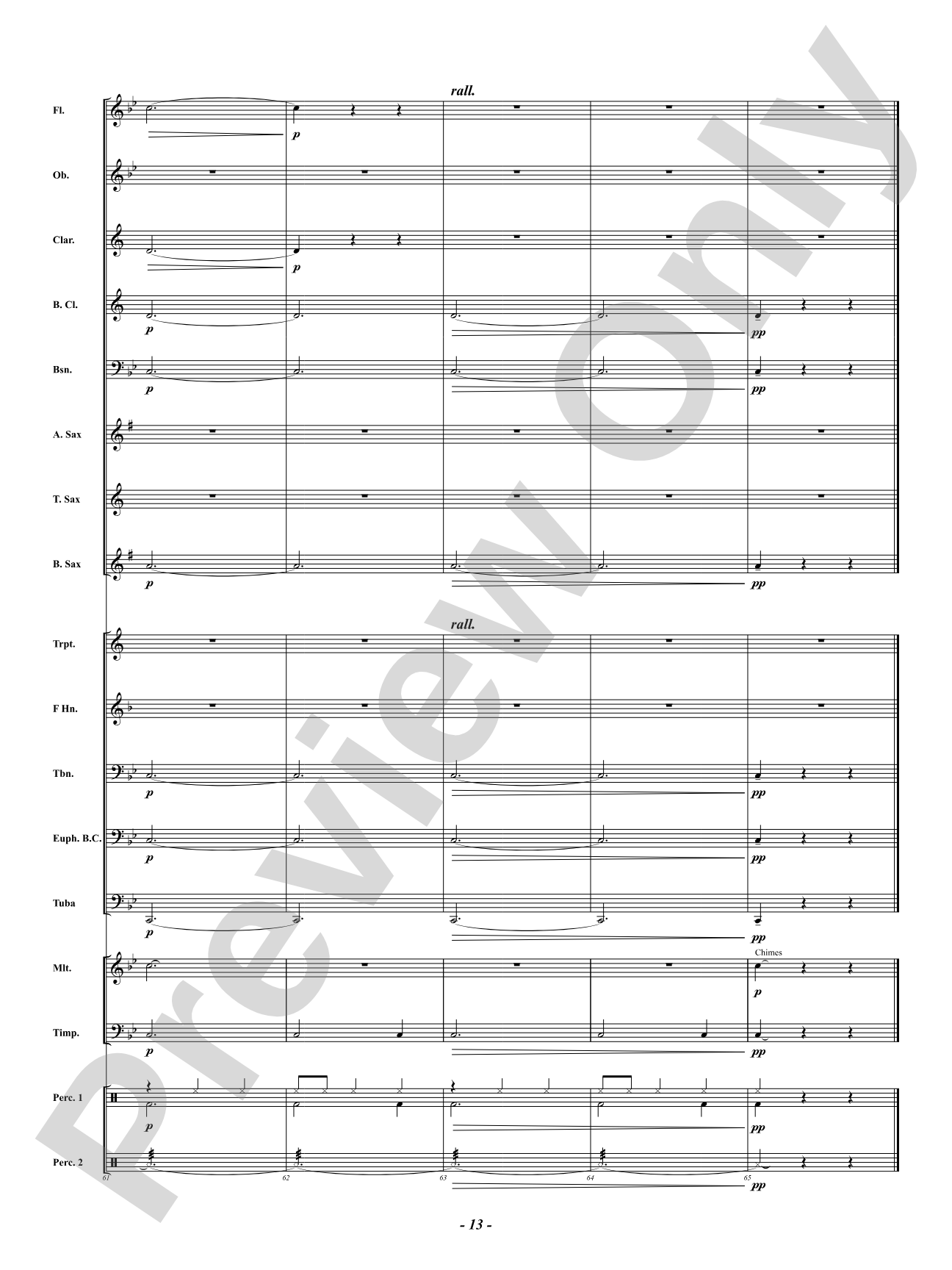 Treasure Map: Concert Band Conductor Score & Parts