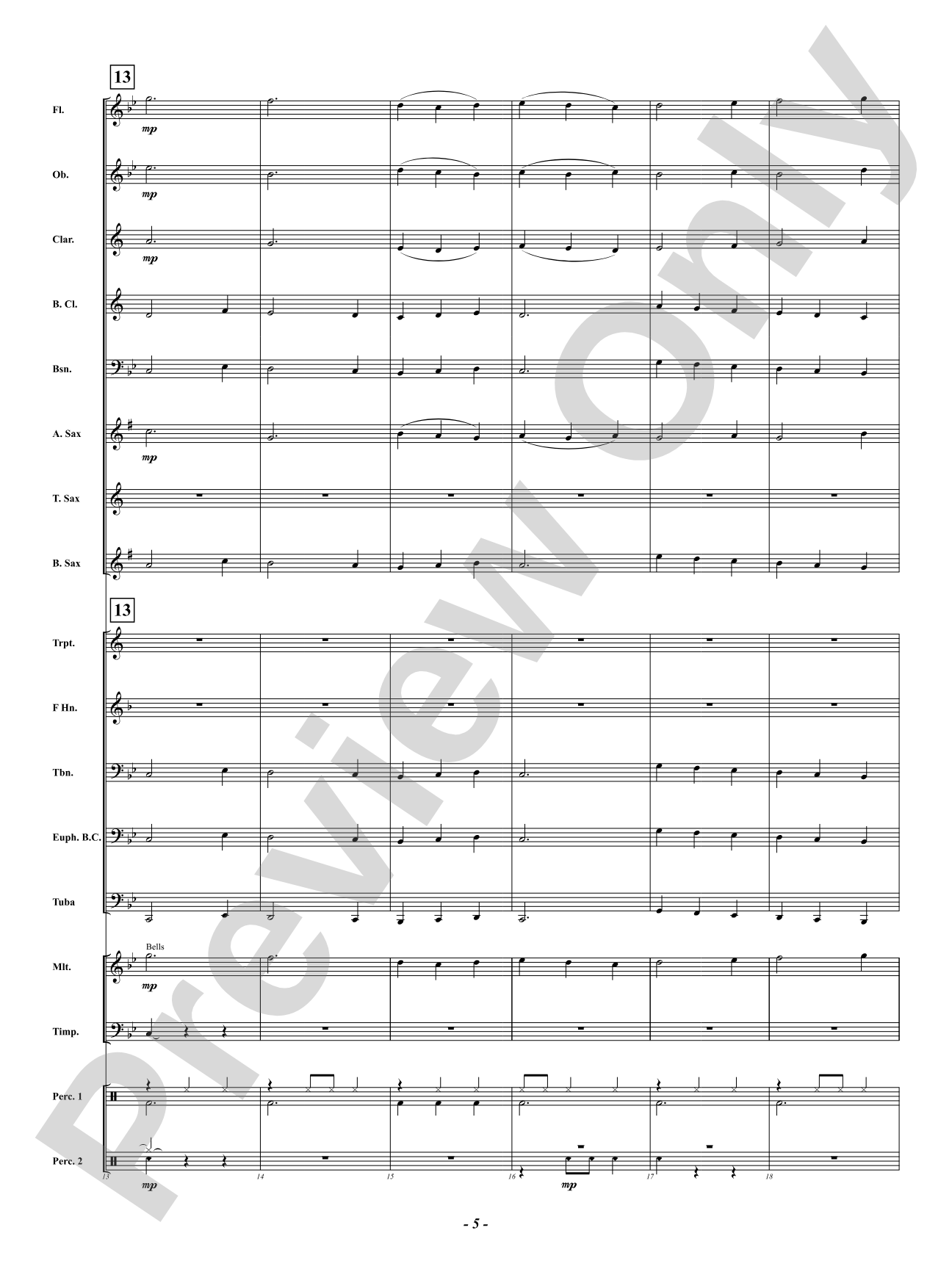 Treasure Map: Concert Band Conductor Score & Parts