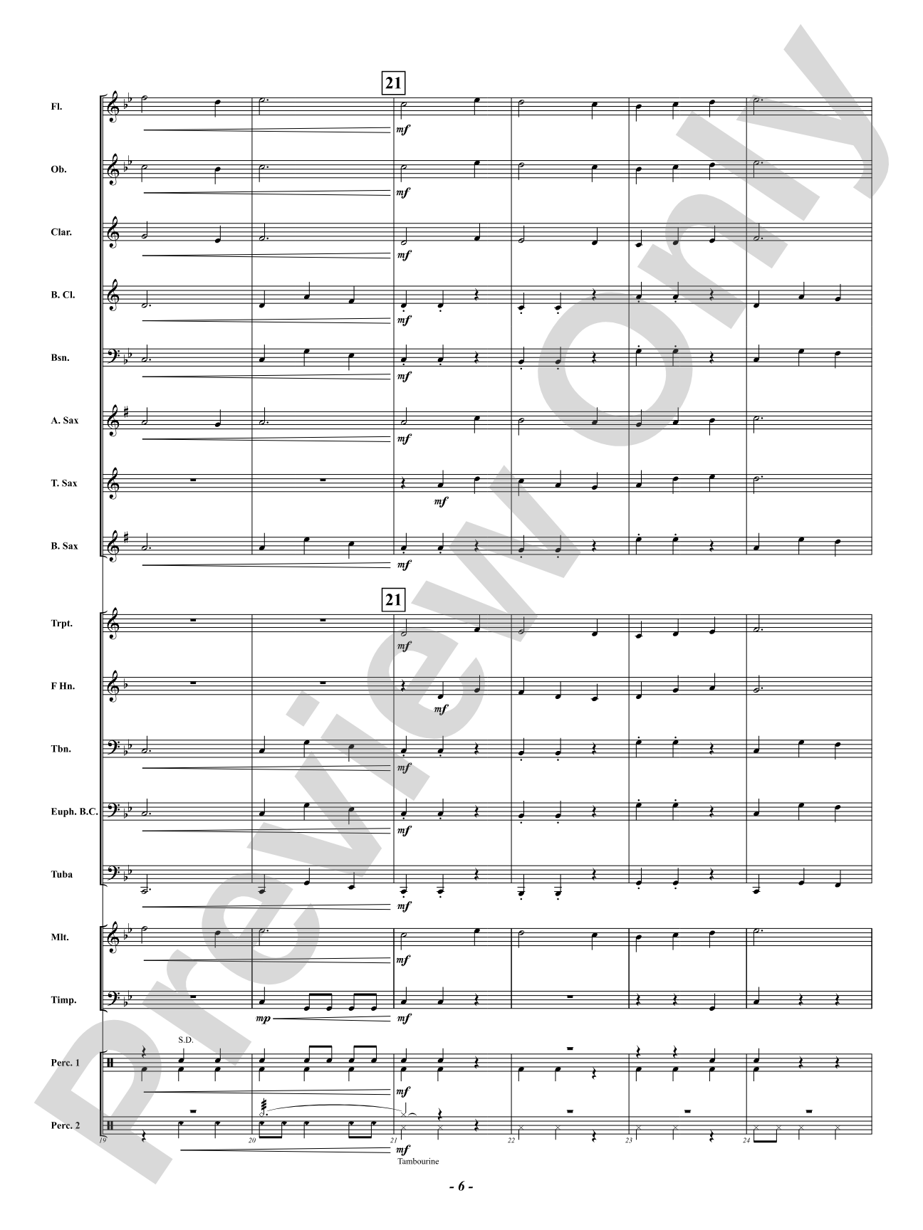 Treasure Map: Concert Band Conductor Score & Parts