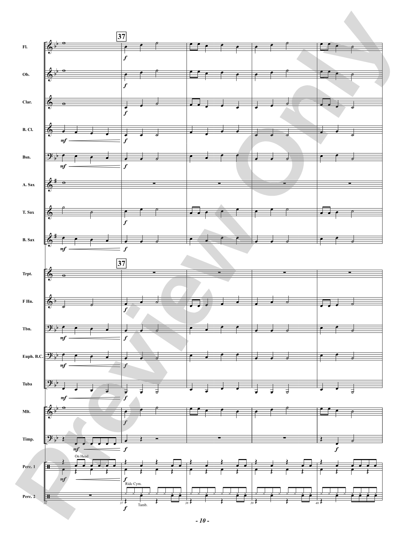 Rock Solid: Concert Band Conductor Score & Parts