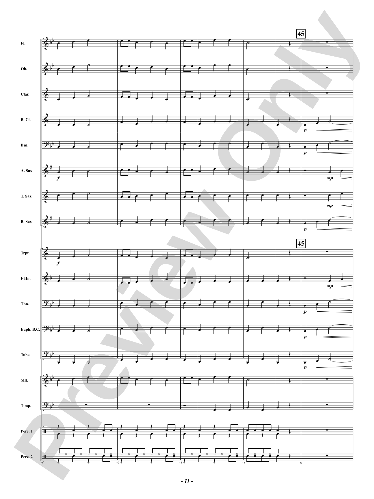 Rock Solid: Concert Band Conductor Score & Parts