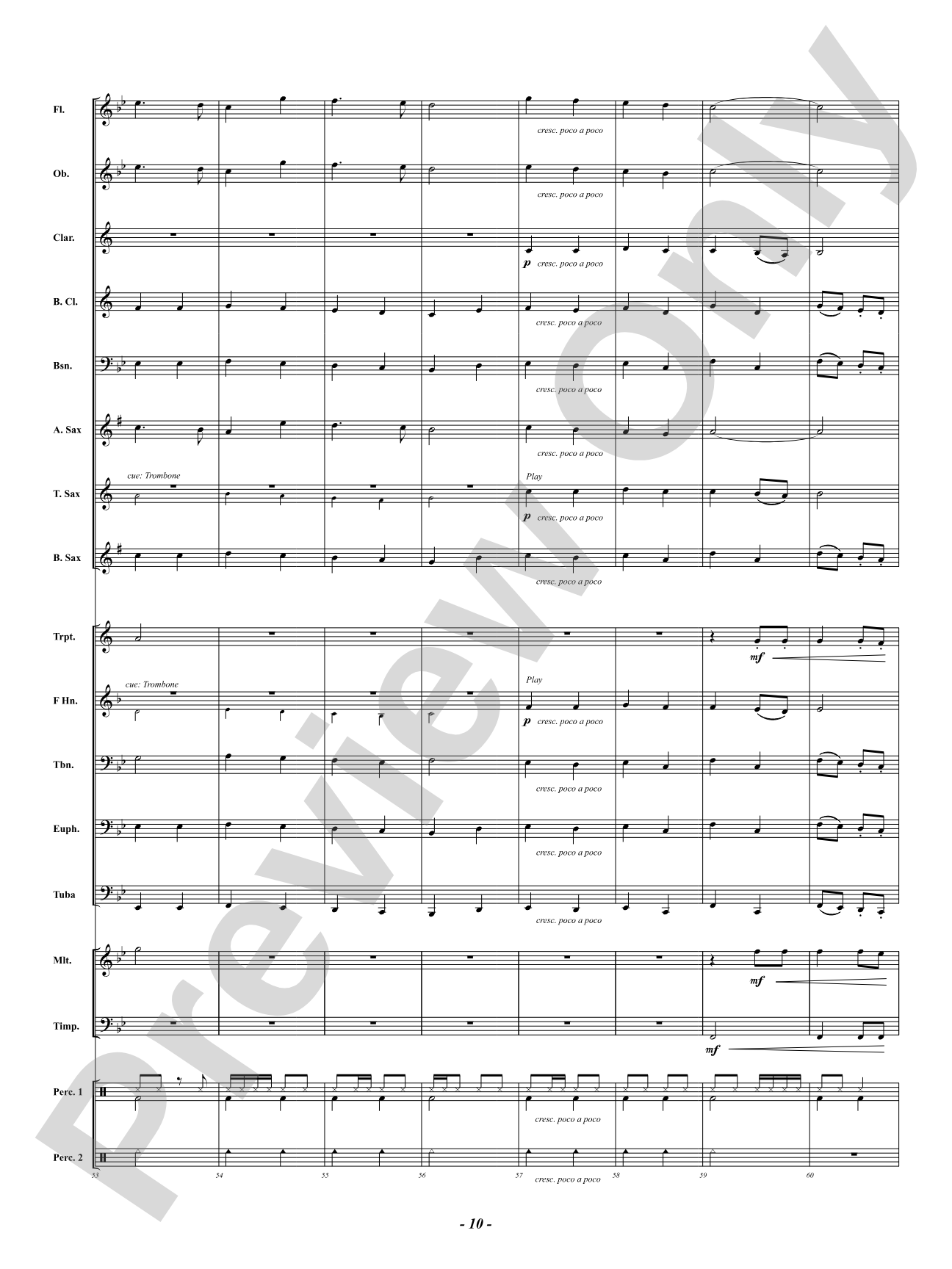 Courage and Bravery (Concert March): Concert Band Conductor Score & Parts