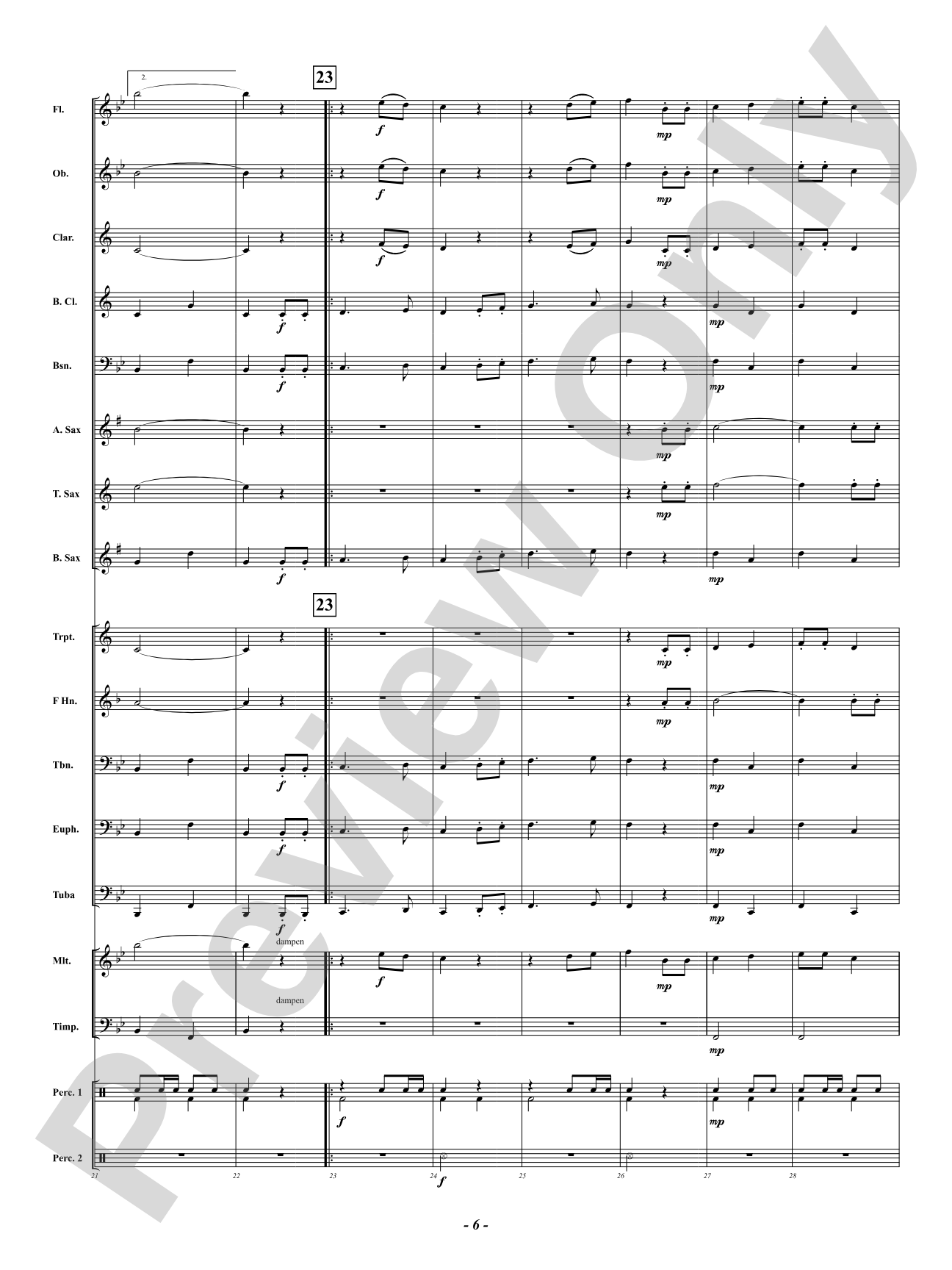Courage and Bravery (Concert March): Concert Band Conductor Score & Parts