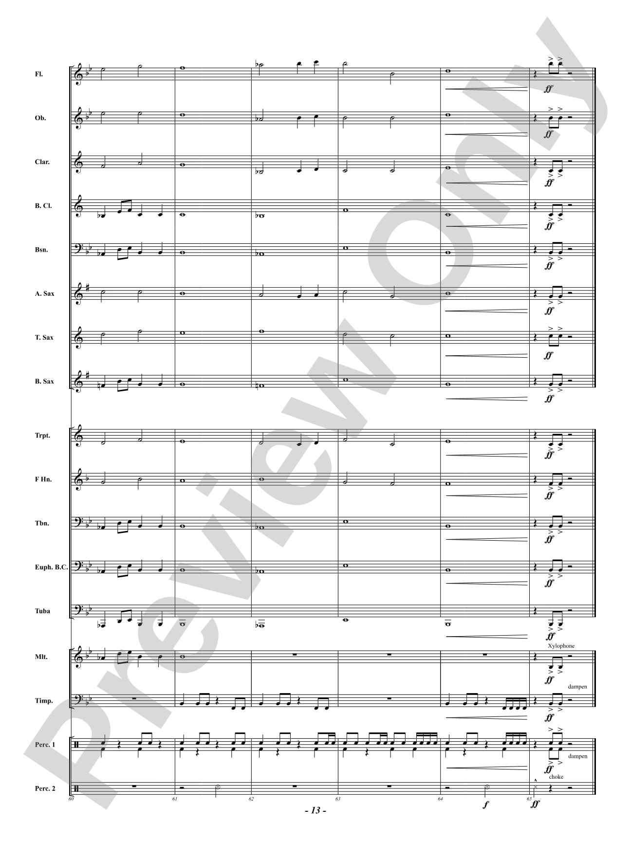Journey Through the Galaxy: Concert Band Conductor Score & Parts