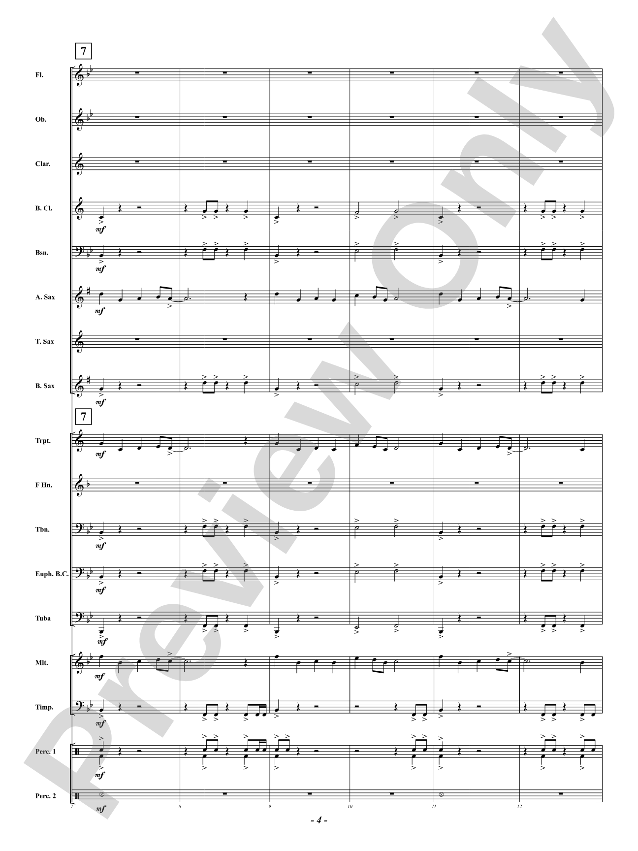 Journey Through the Galaxy: Concert Band Conductor Score & Parts