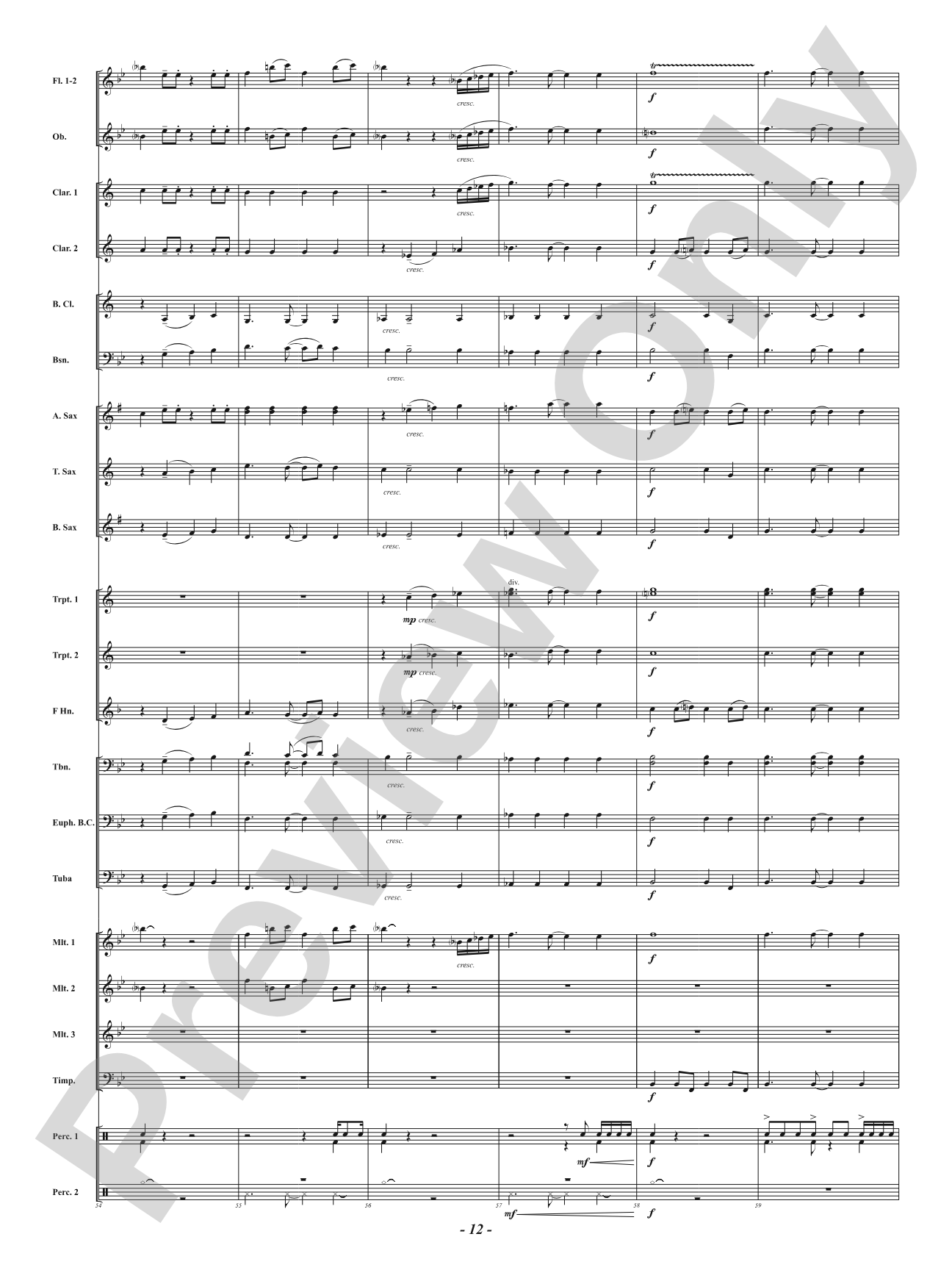 Stronger Together: Concert Band Conductor Score & Parts