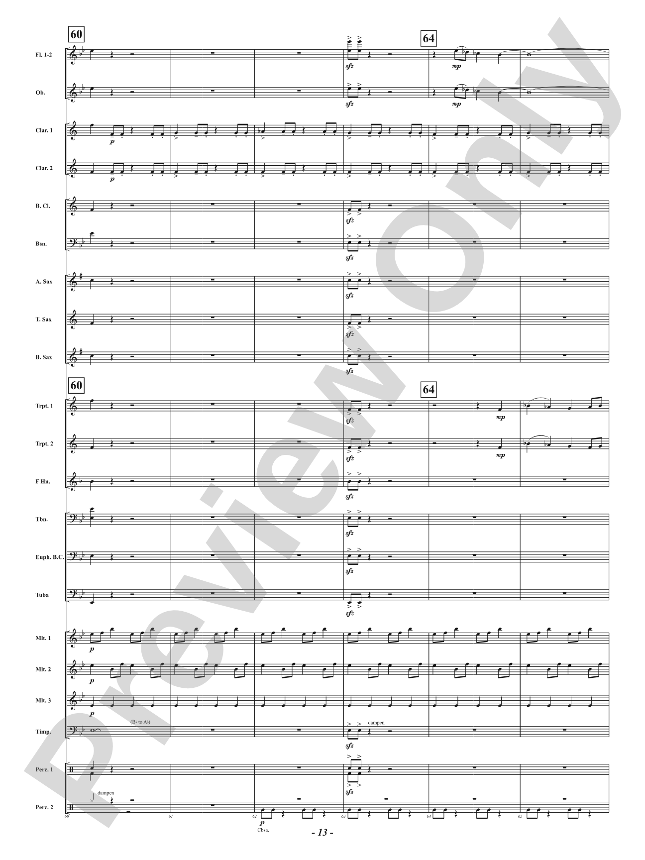 Stronger Together: Concert Band Conductor Score & Parts