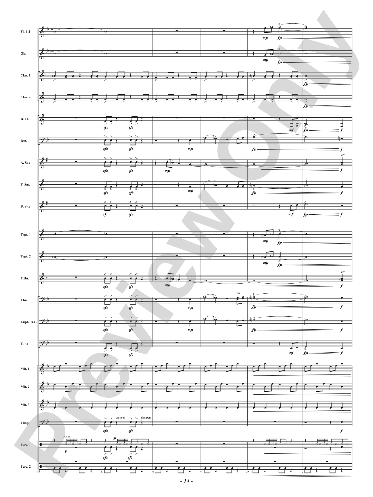 Stronger Together: Concert Band Conductor Score & Parts