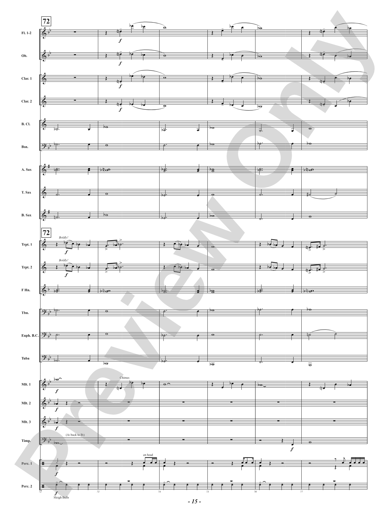 Stronger Together: Concert Band Conductor Score & Parts