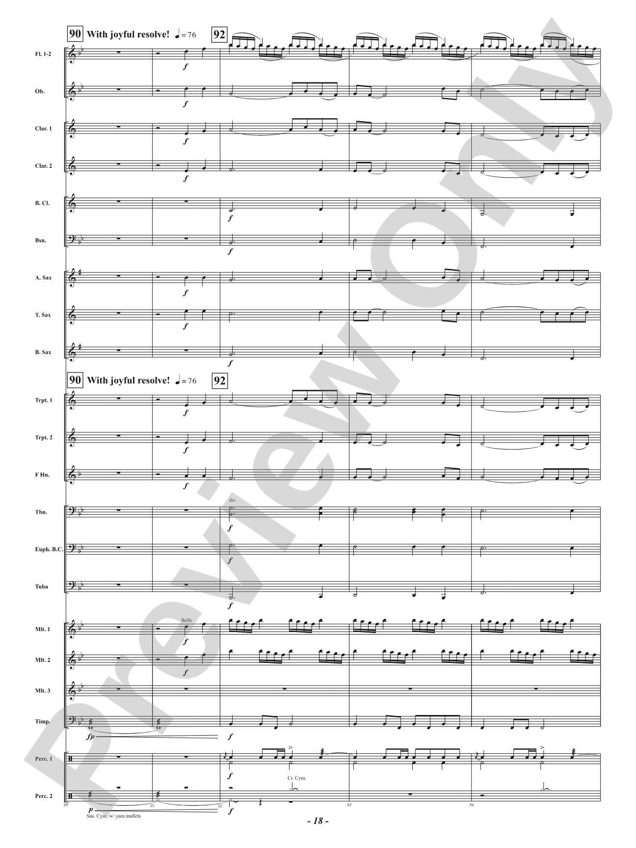 Stronger Together: Concert Band Conductor Score & Parts