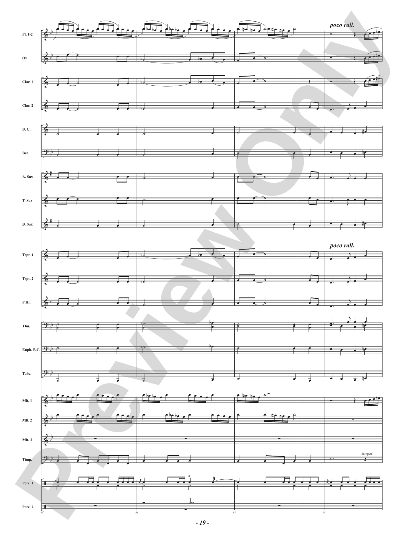 Stronger Together: Concert Band Conductor Score & Parts