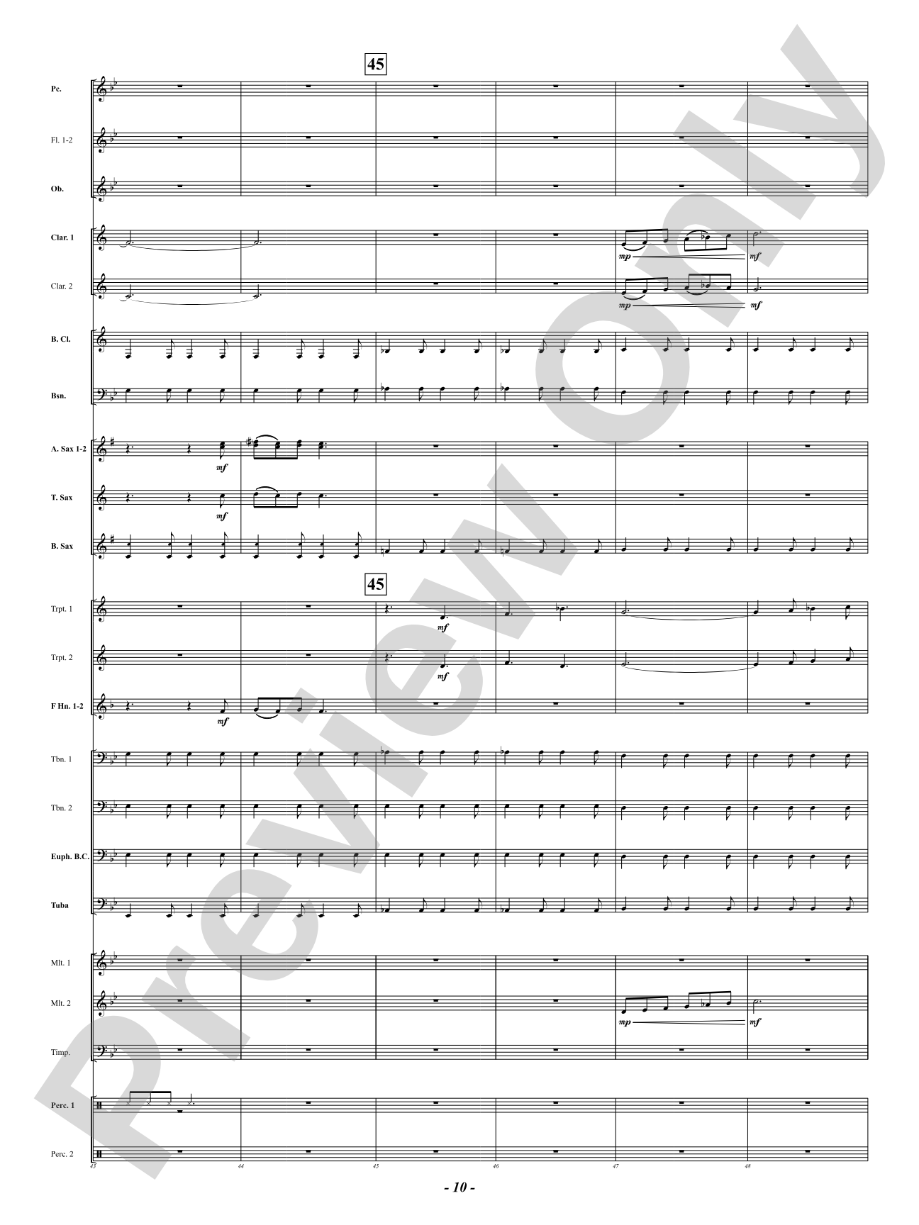 Fearless Dreams: Concert Band Conductor Score & Parts