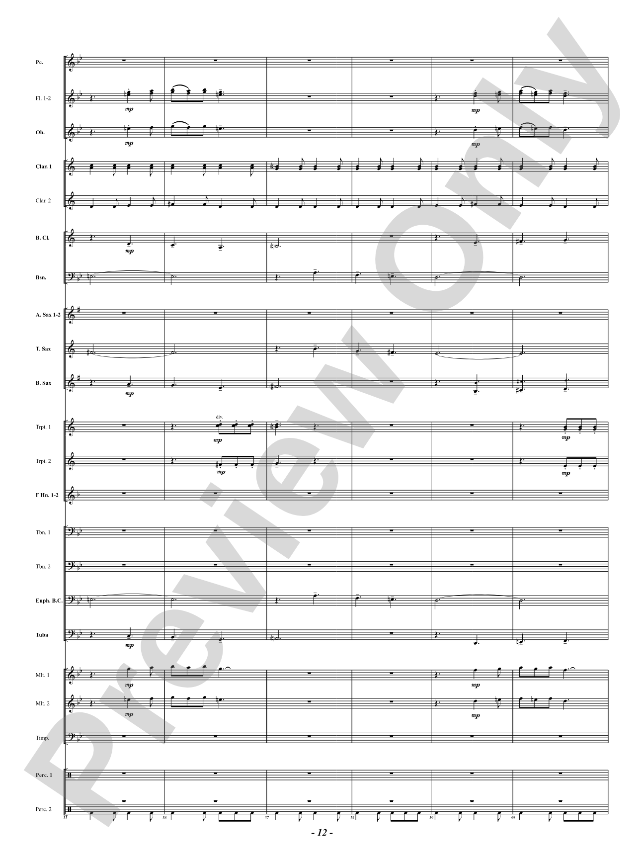 Fearless Dreams: Concert Band Conductor Score & Parts