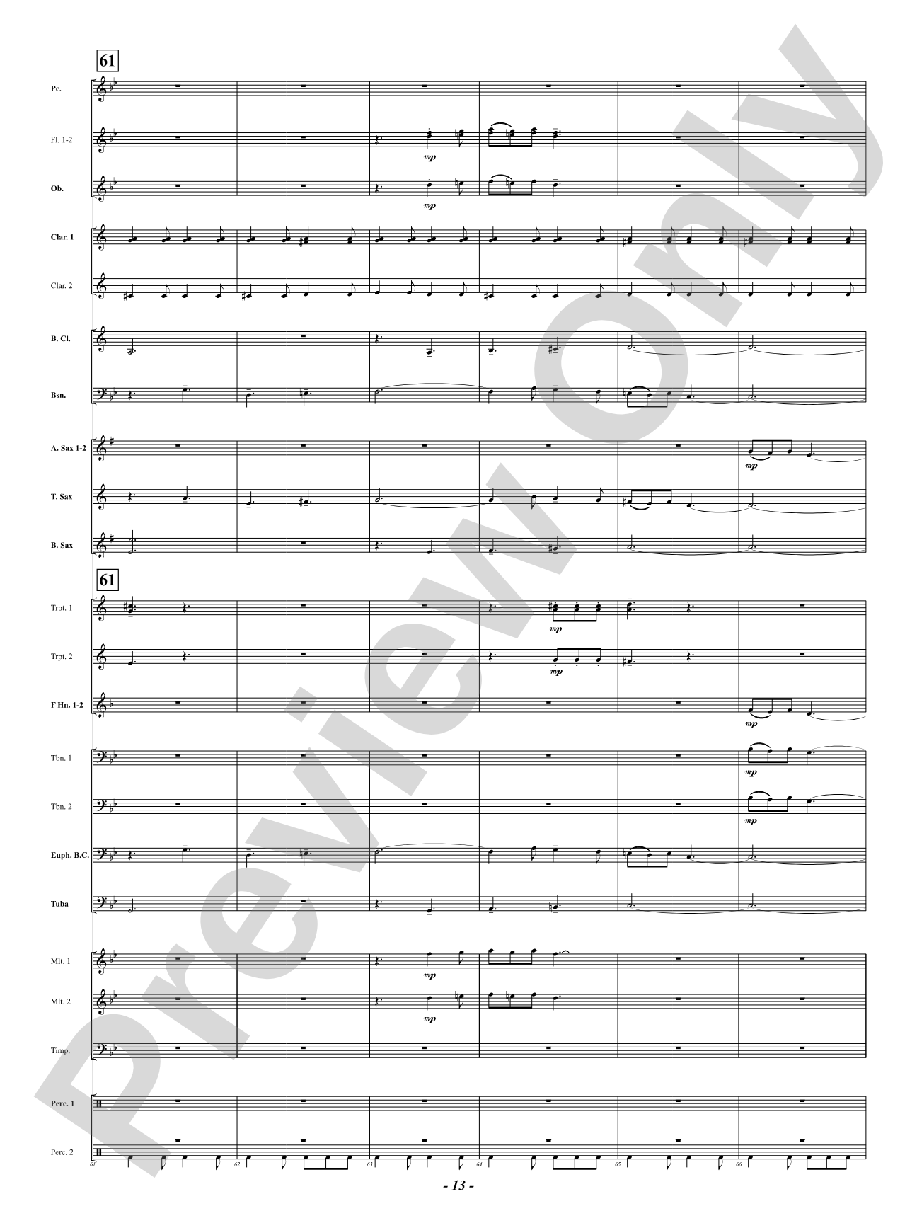 Fearless Dreams: Concert Band Conductor Score & Parts