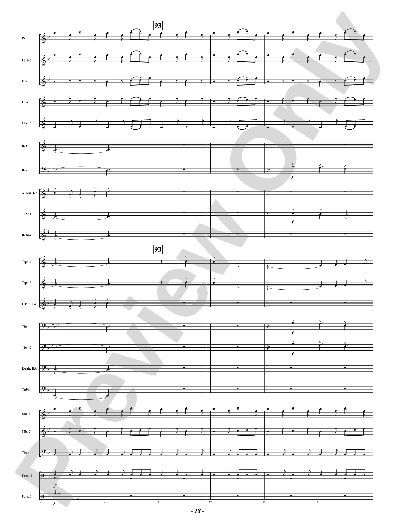 Fearless Dreams: Concert Band Conductor Score & Parts