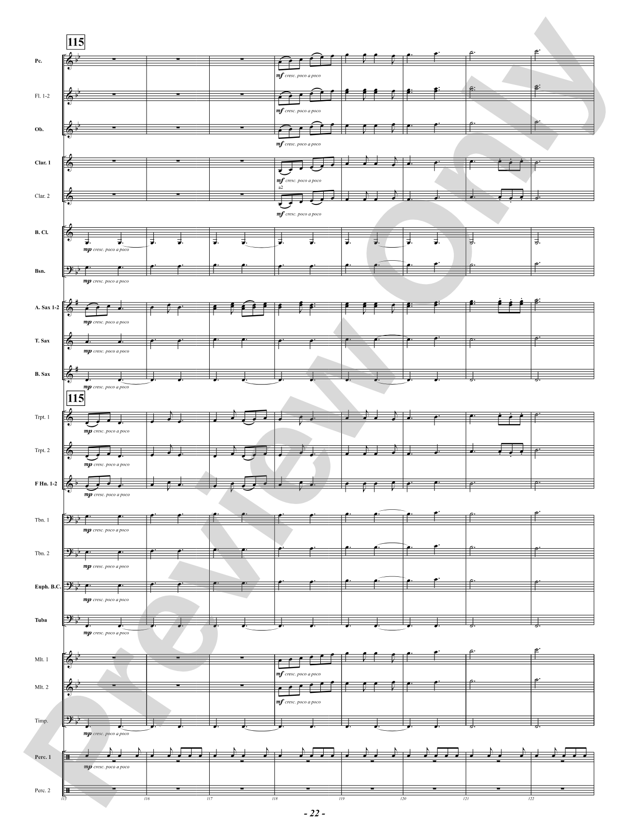 Fearless Dreams: Concert Band Conductor Score & Parts