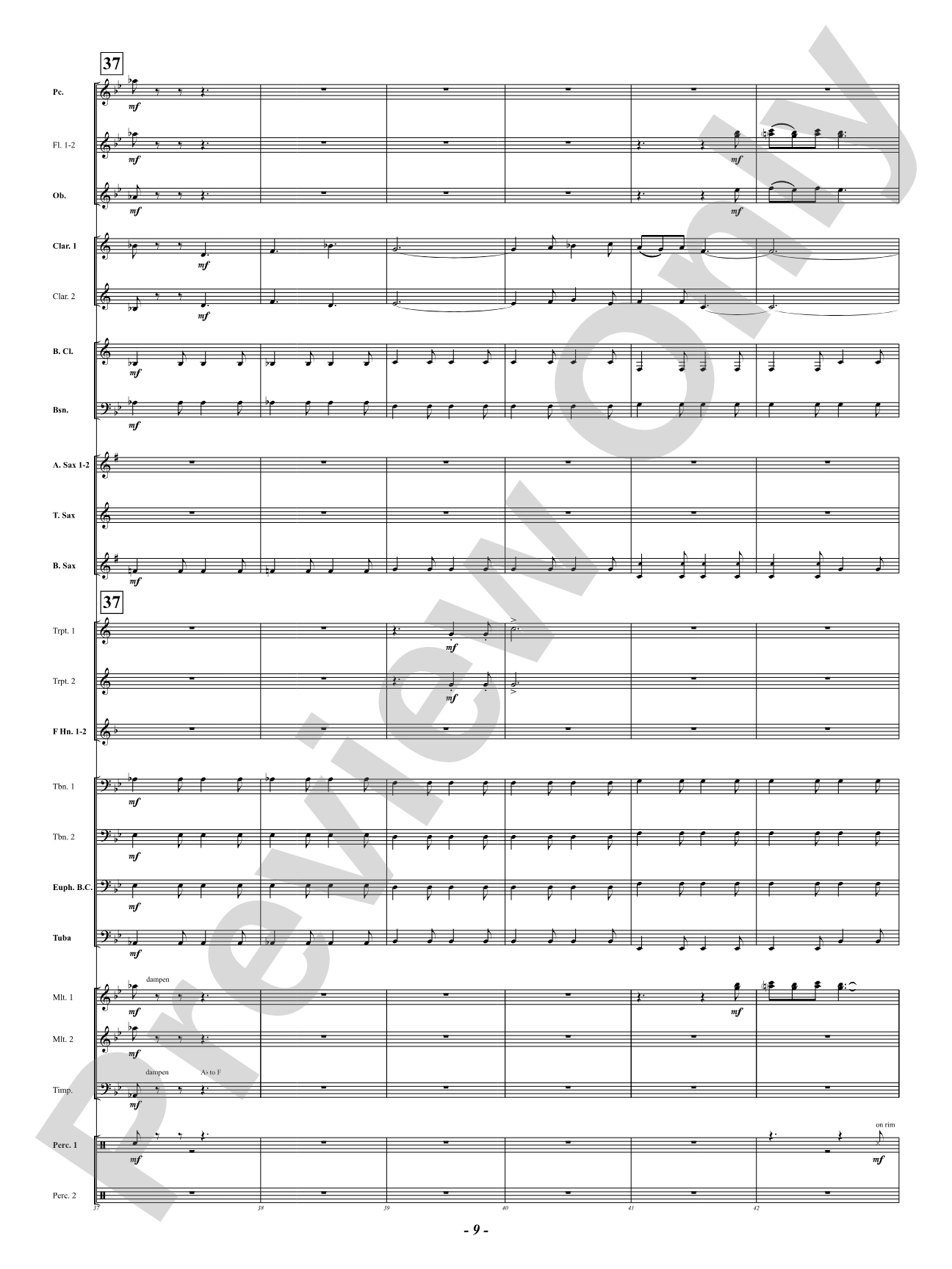 Fearless Dreams: Concert Band Conductor Score & Parts