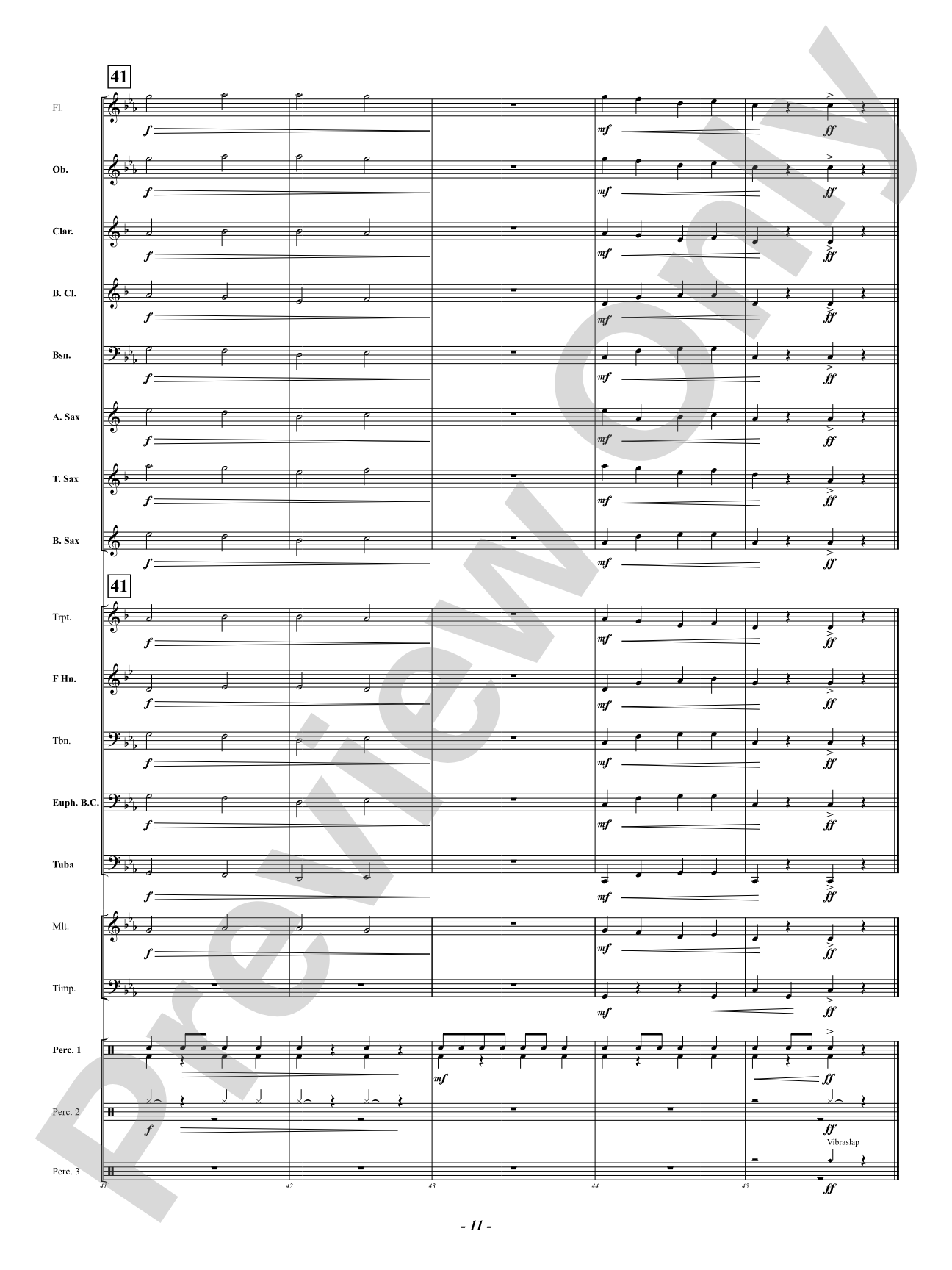 Band Gremlins: Concert Band Conductor Score & Parts