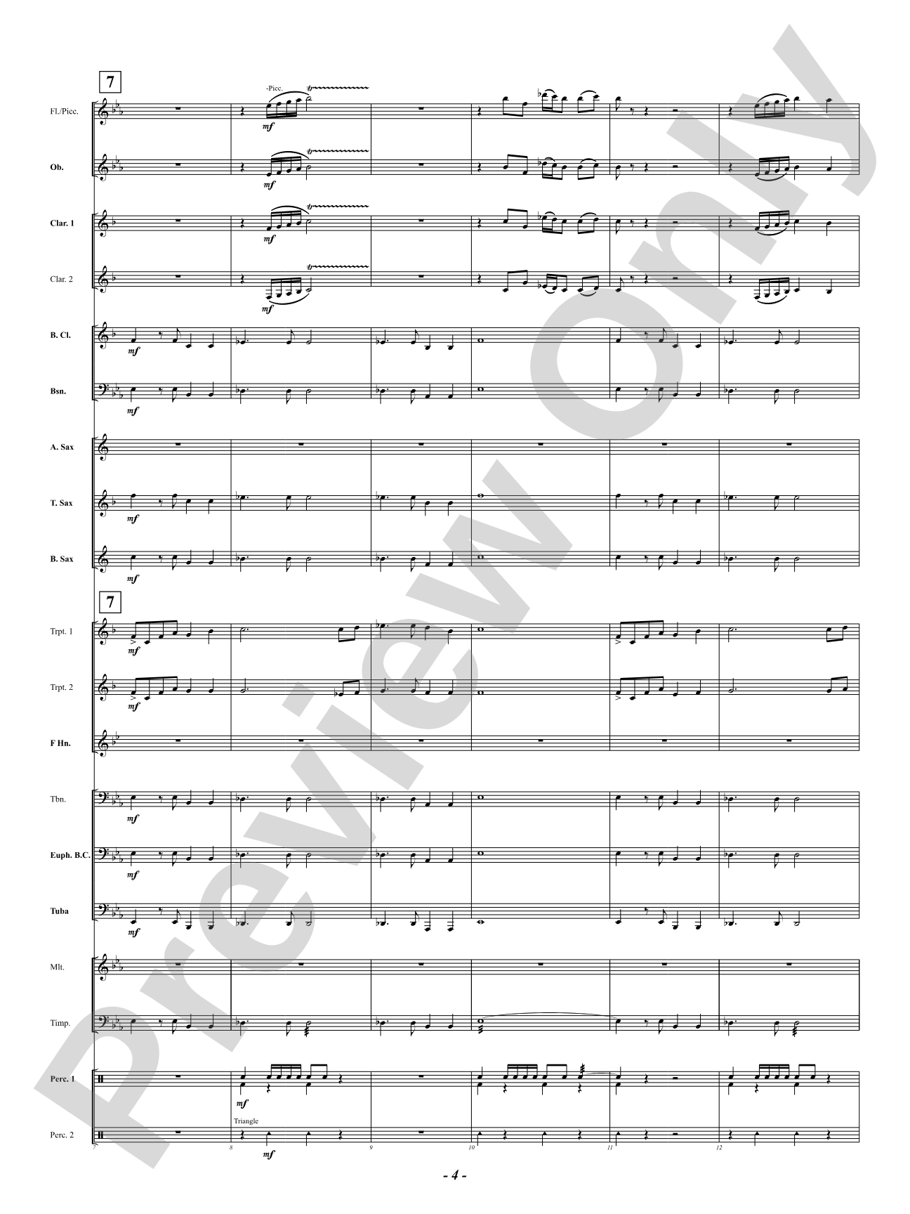 Apex: Concert Band Conductor Score & Parts