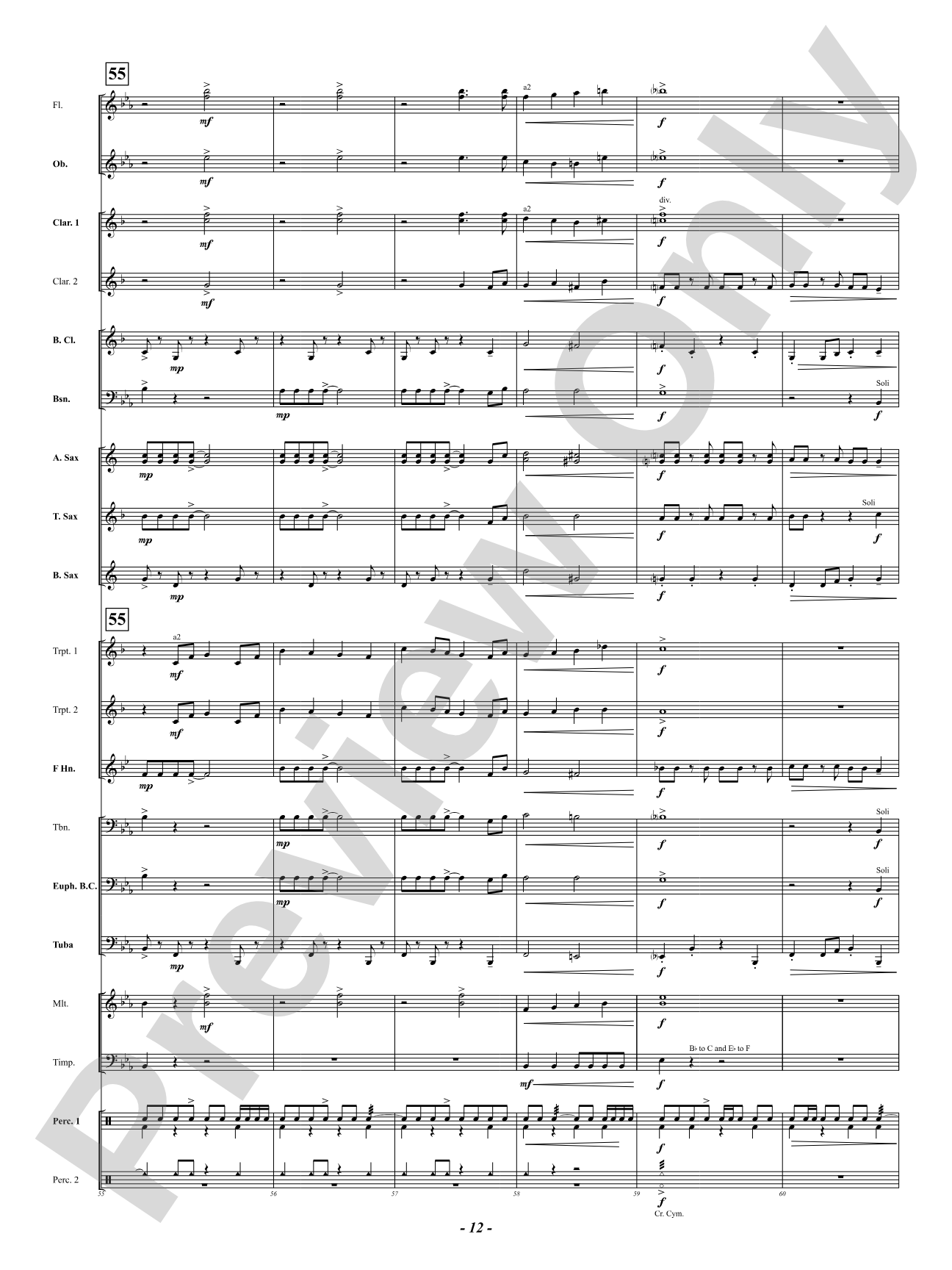 Festivity: Concert Band Conductor Score & Parts