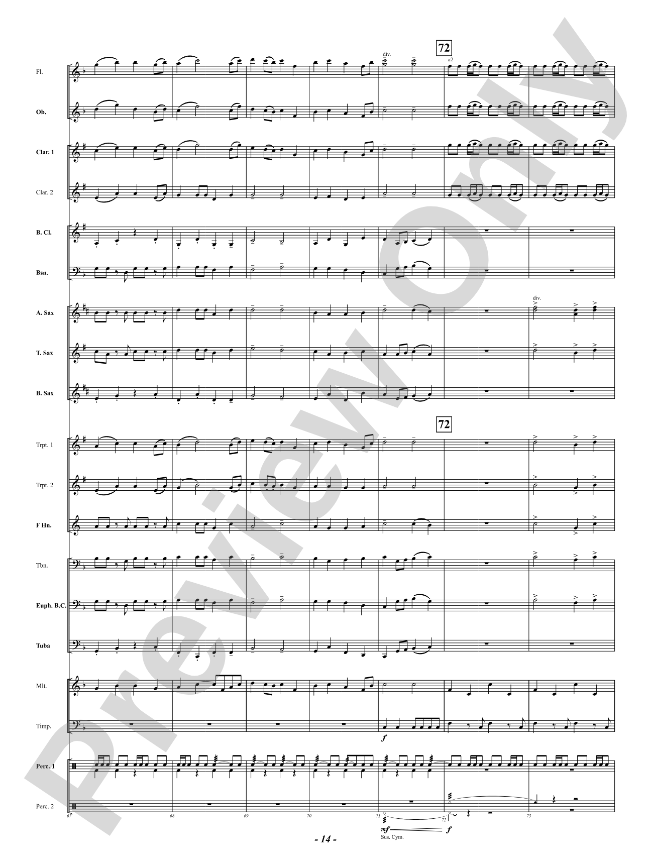 Festivity: Concert Band Conductor Score & Parts