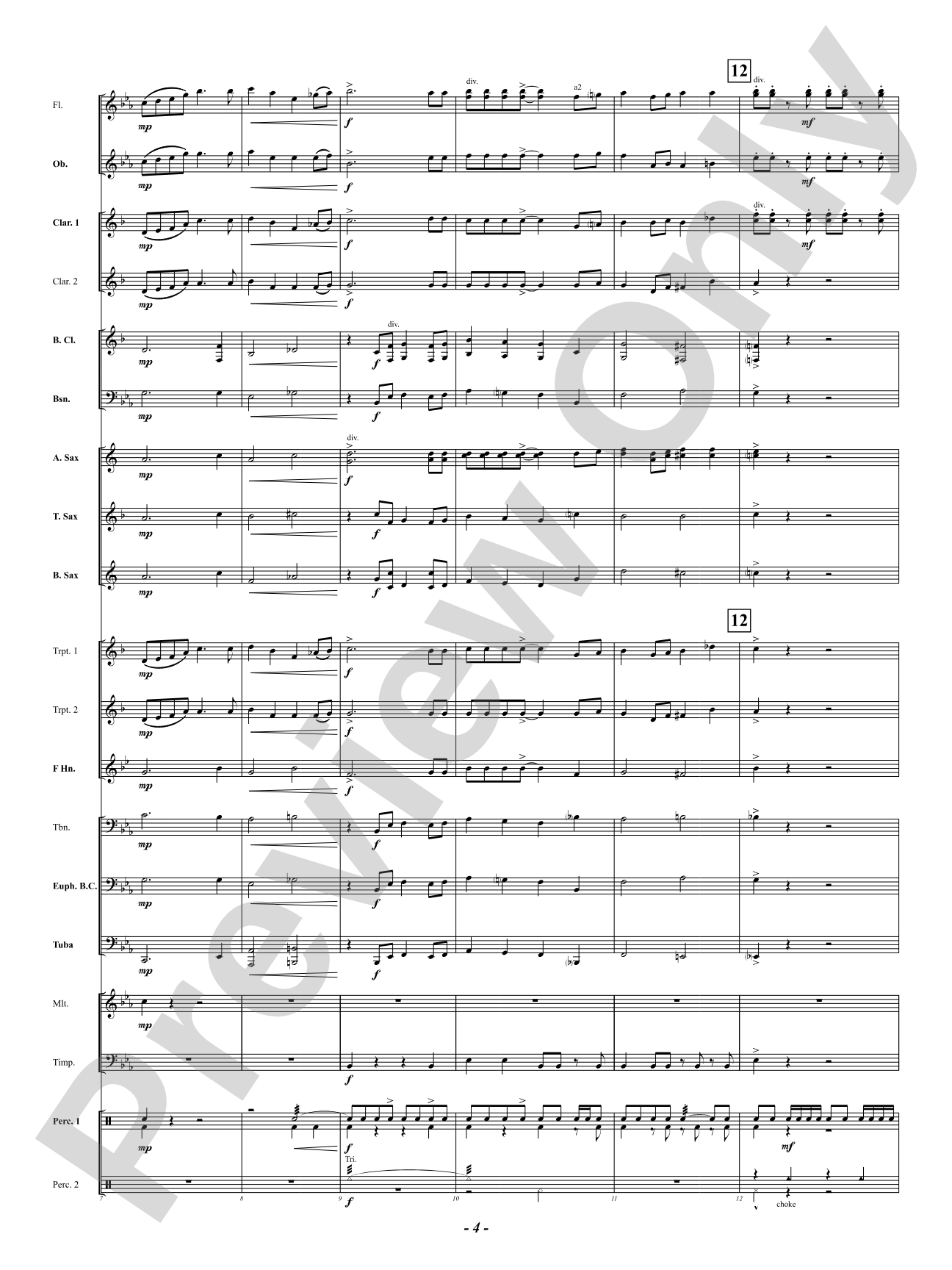 Festivity: Concert Band Conductor Score & Parts