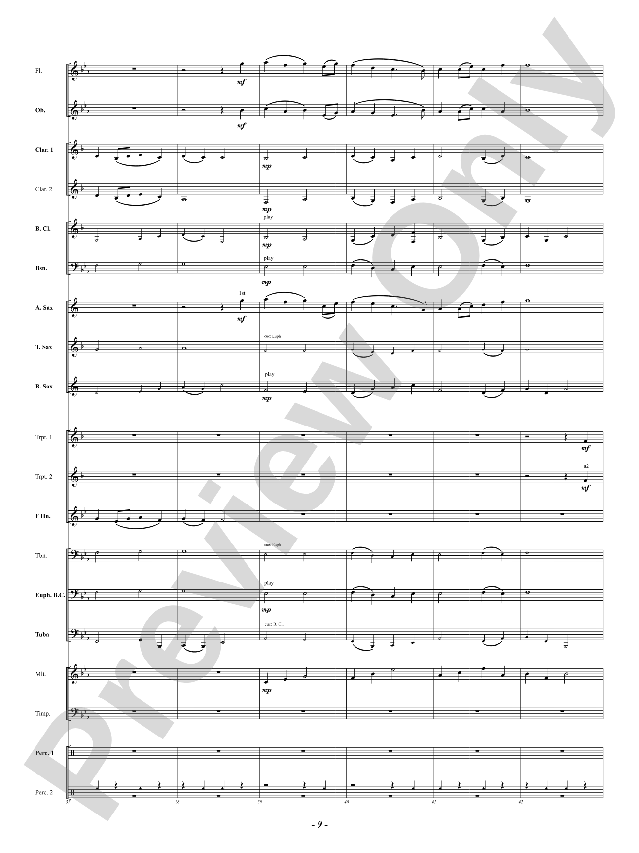 Festivity: Concert Band Conductor Score & Parts