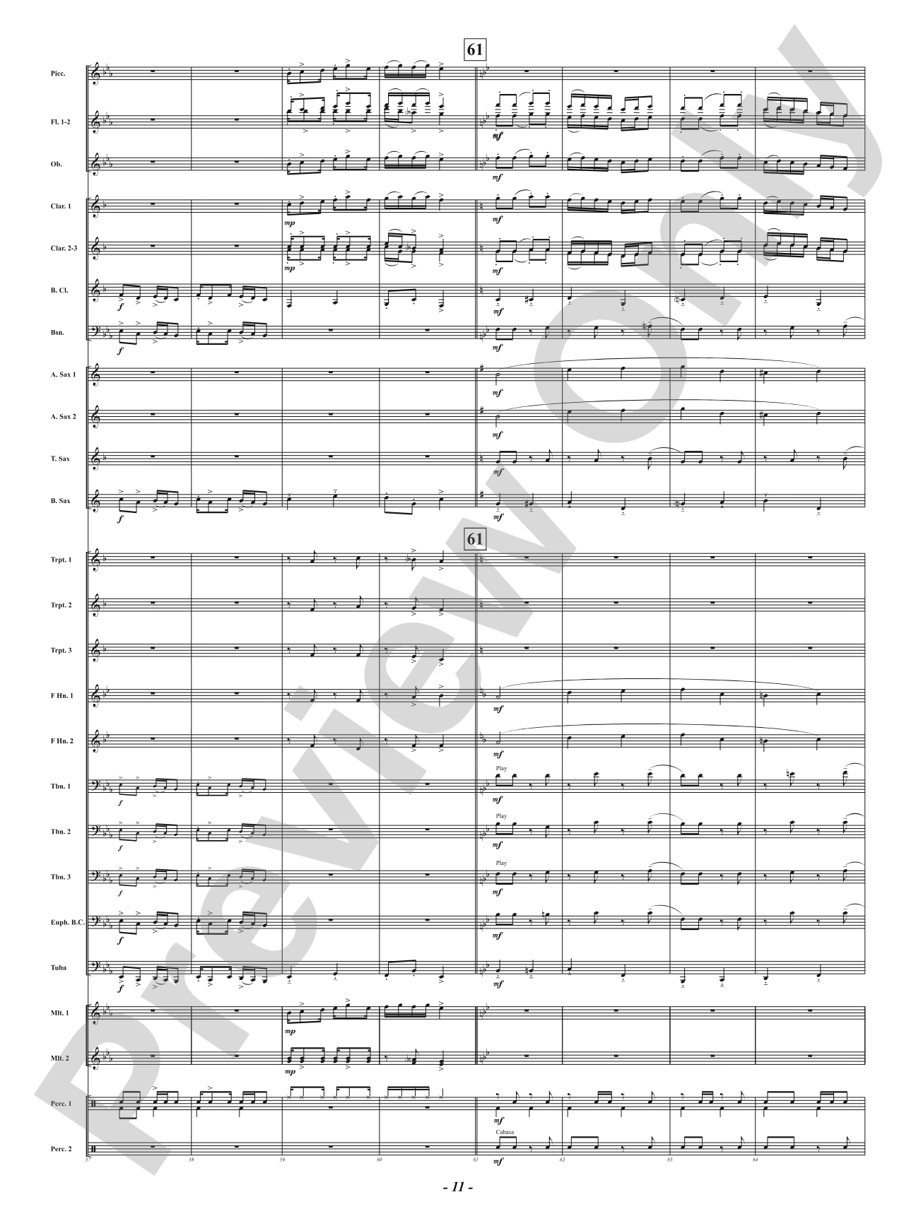 Arkansas Huskin' Bee: Concert Band Conductor Score & Parts