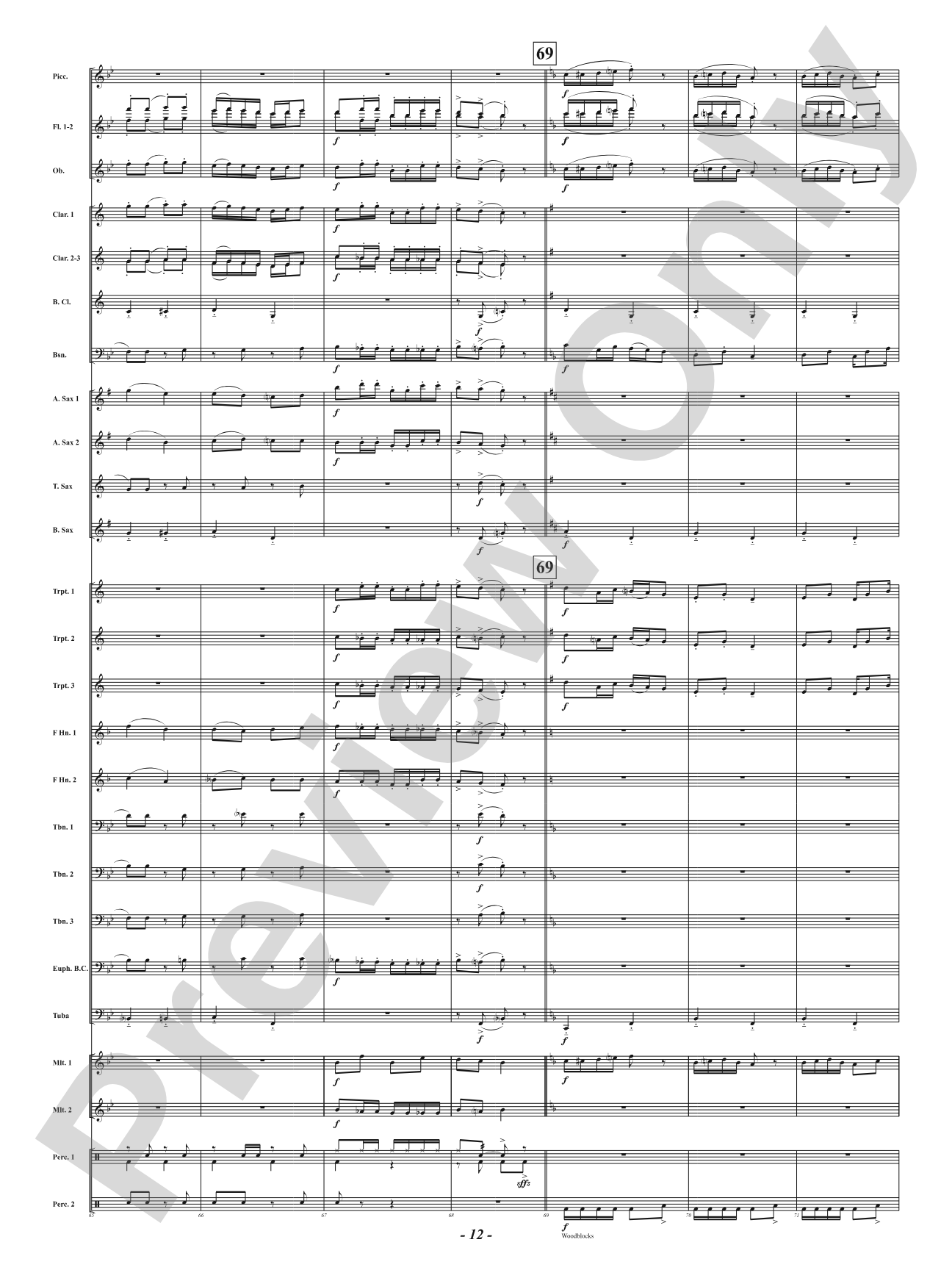 Arkansas Huskin' Bee: Concert Band Conductor Score & Parts